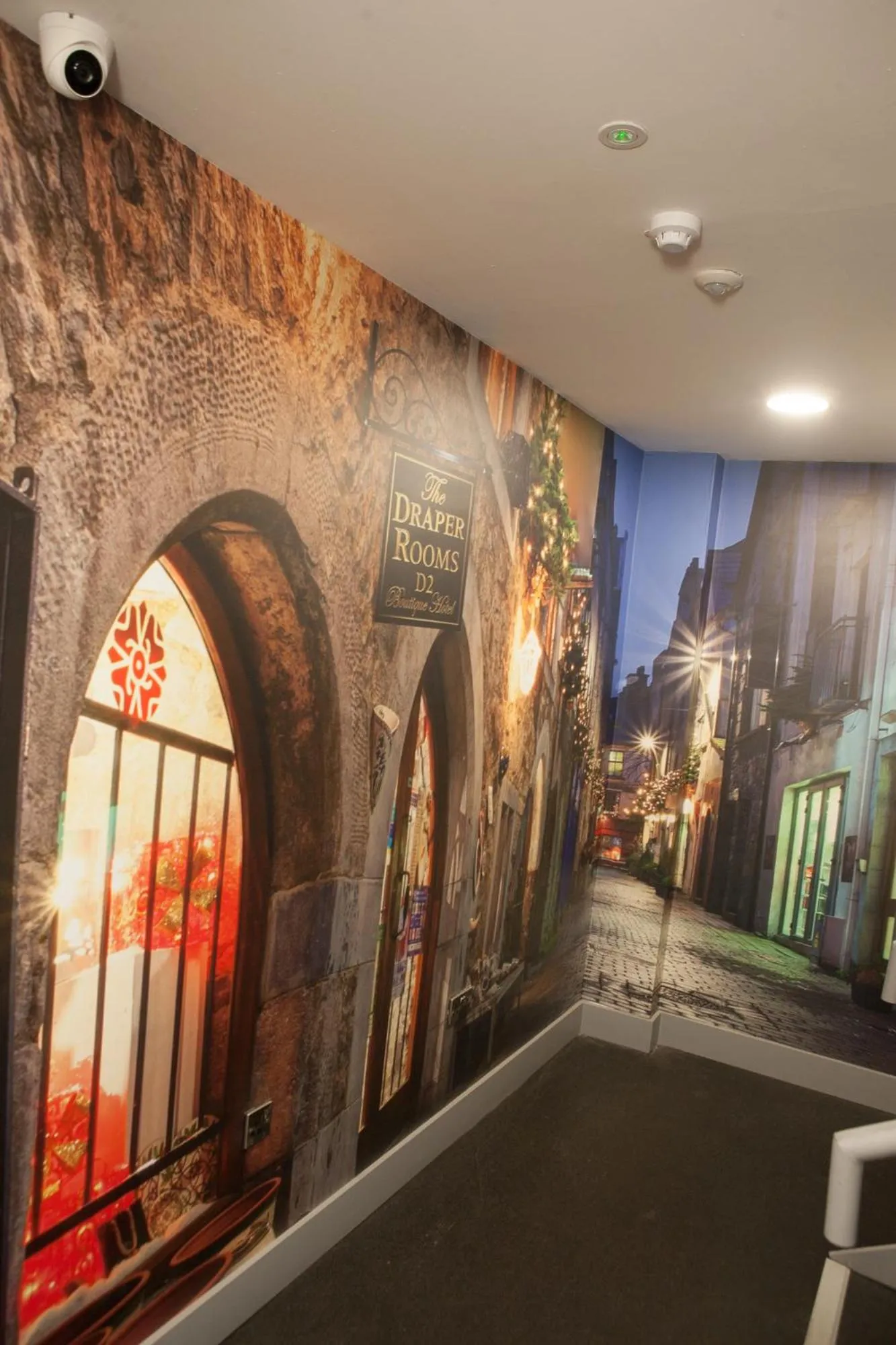 Decorative detail in The Draper Rooms