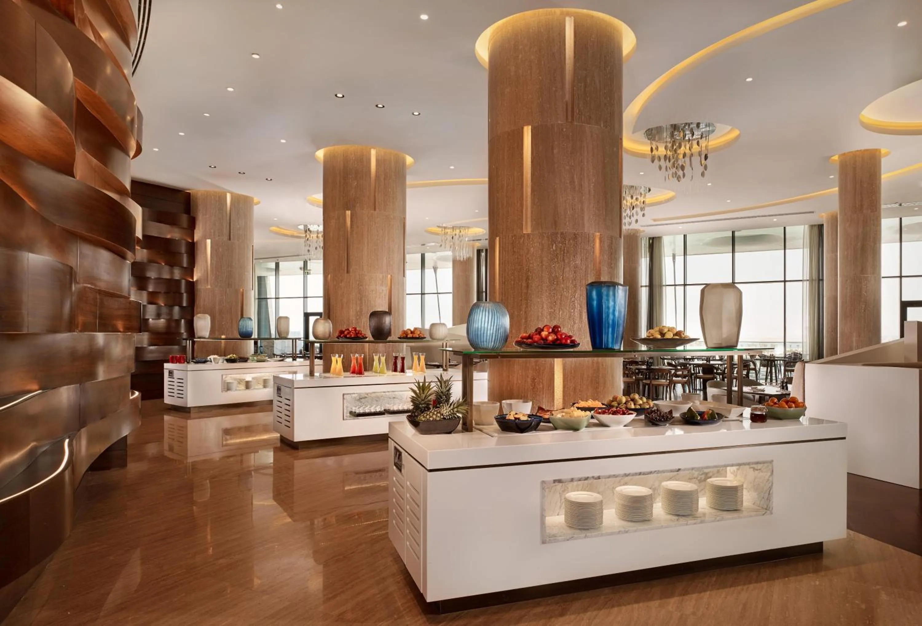 Breakfast in Grand Hyatt Abu Dhabi Hotel & Residences Emirates Pearl