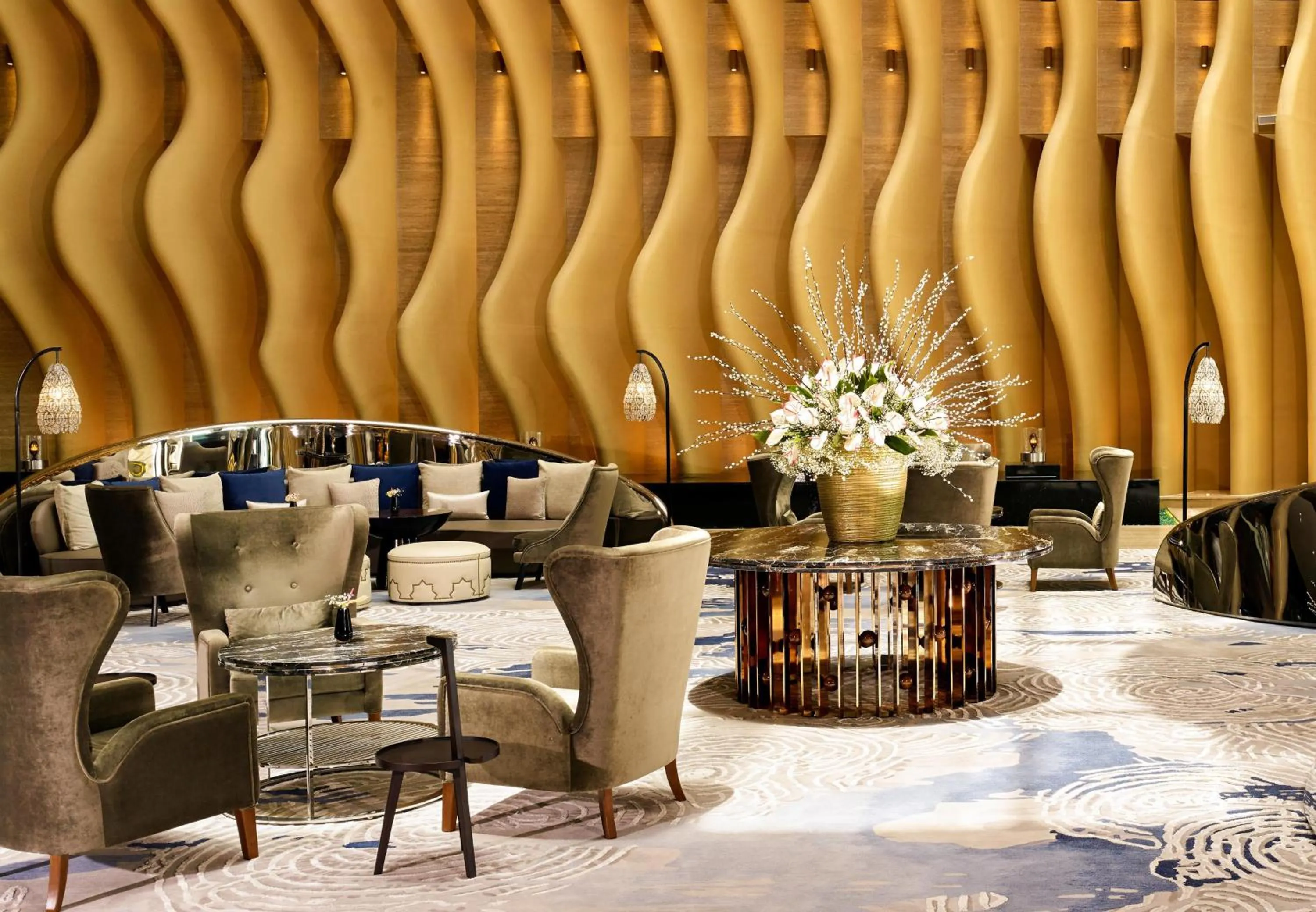 Lobby or reception in Grand Hyatt Abu Dhabi Hotel & Residences Emirates Pearl