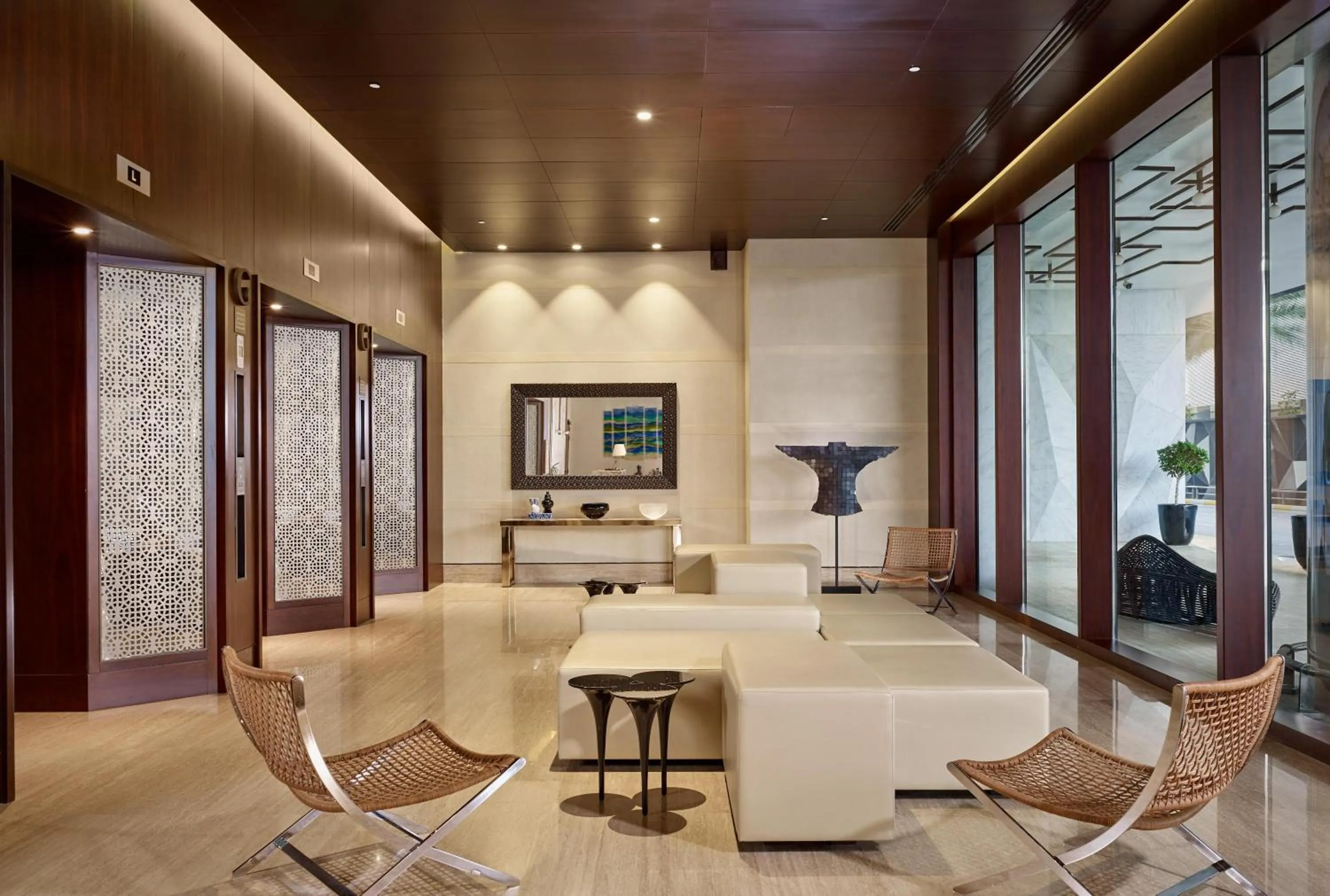 Lobby or reception in Grand Hyatt Abu Dhabi Hotel & Residences Emirates Pearl