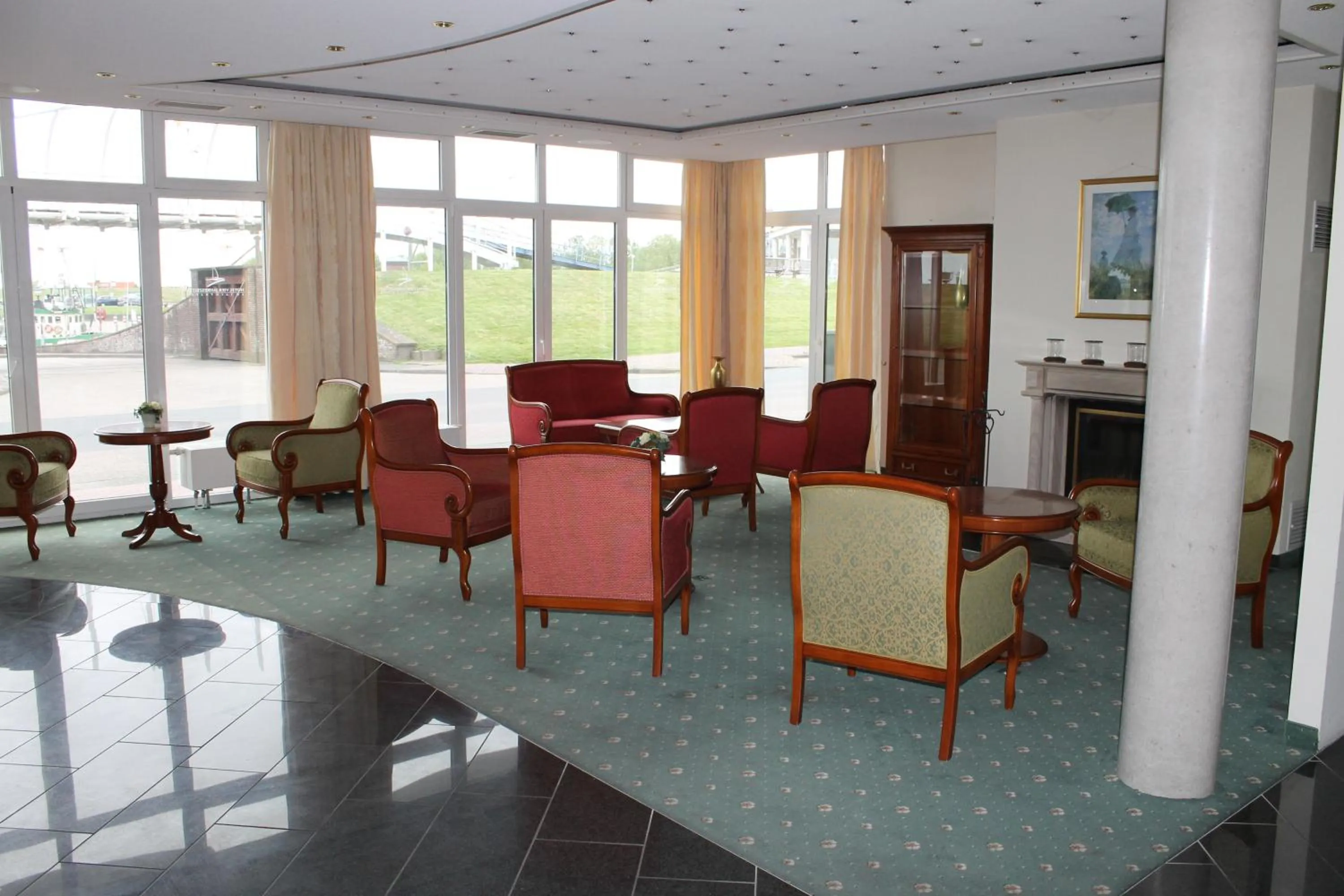 Lobby or reception in Vier Jahreszeiten Bensersiel