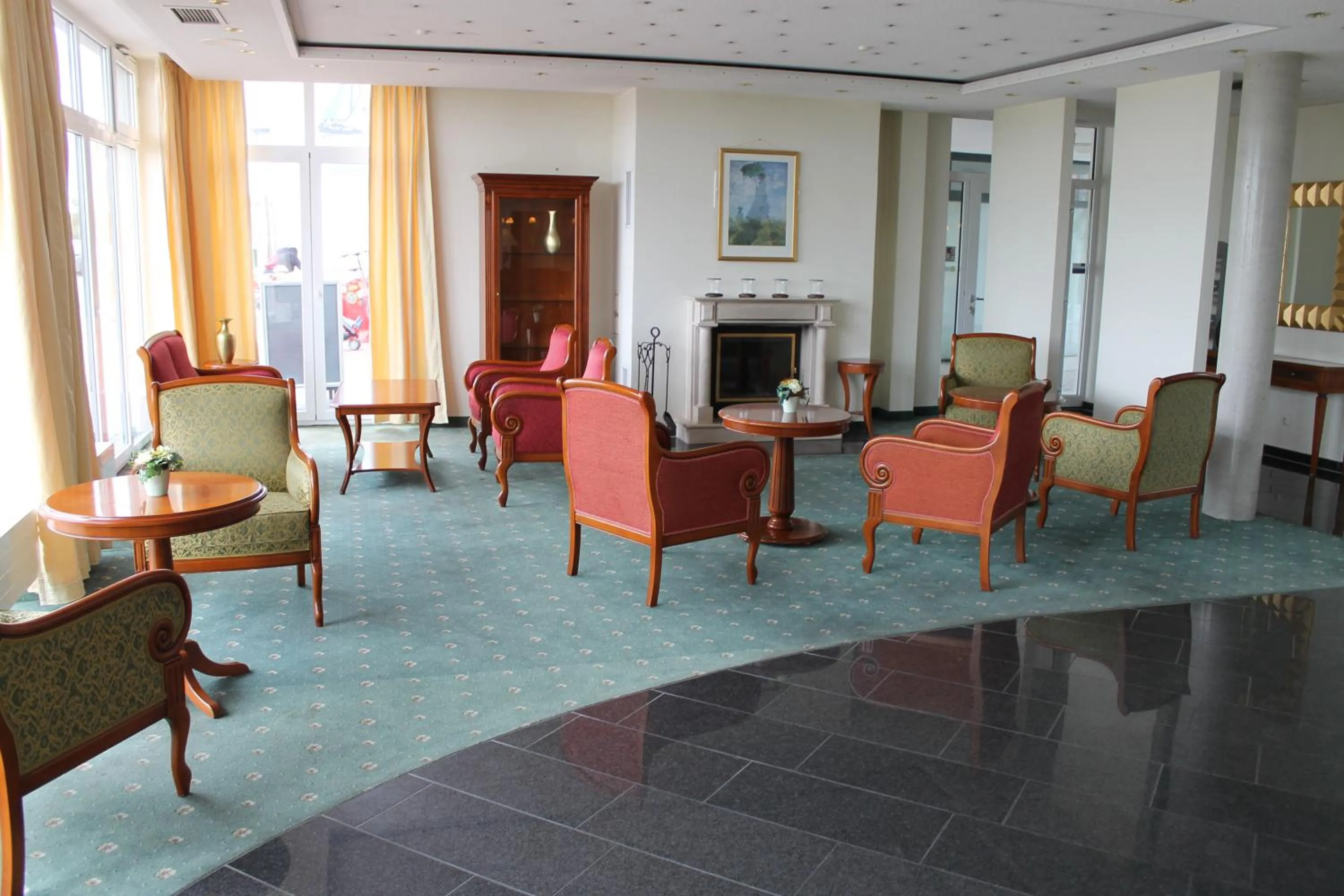 Lobby or reception in Vier Jahreszeiten Bensersiel