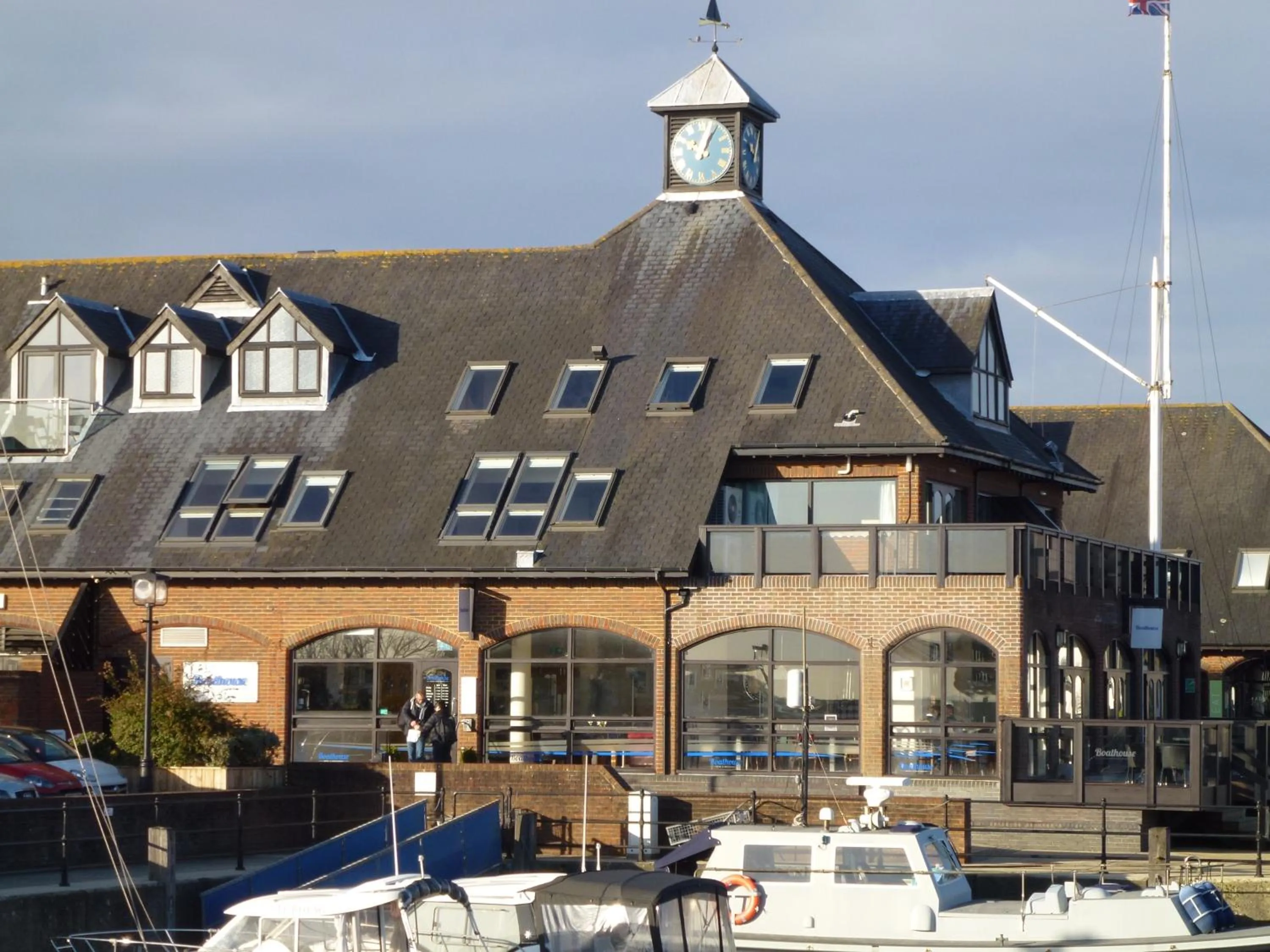 Property building in Boathouse Hotel