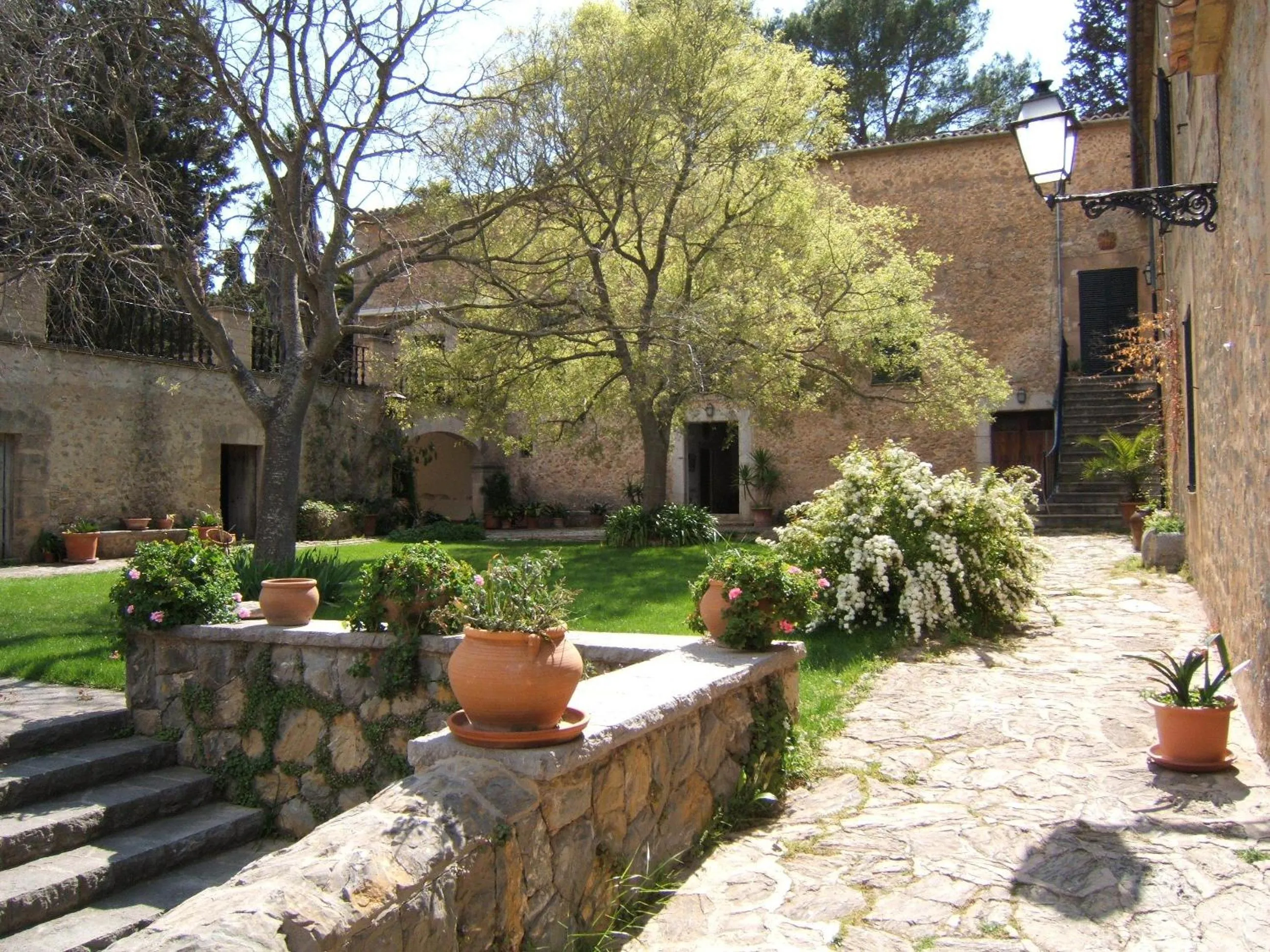 Lobby or reception in Finca Son Pont