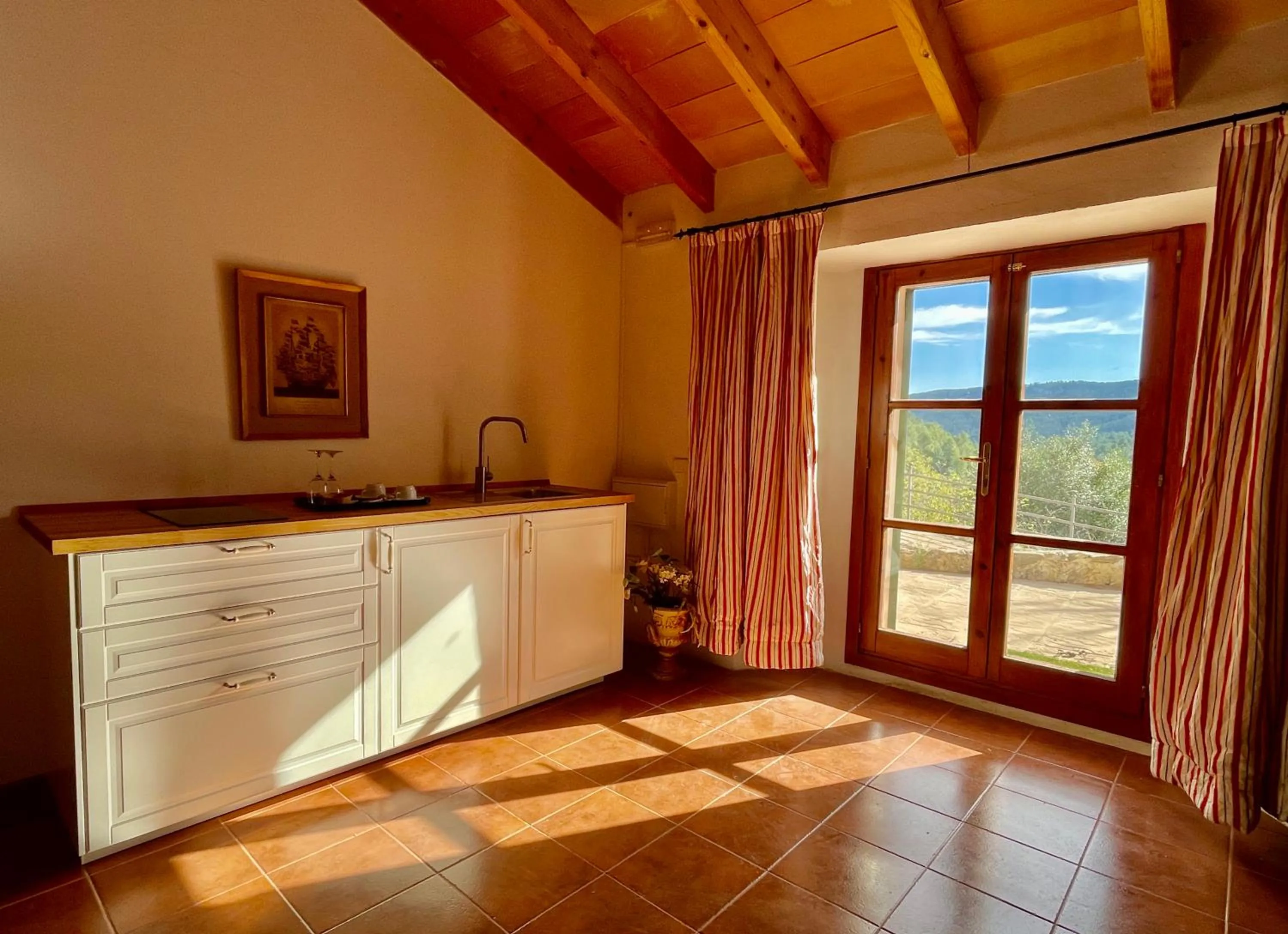 kitchen in Finca Son Pont