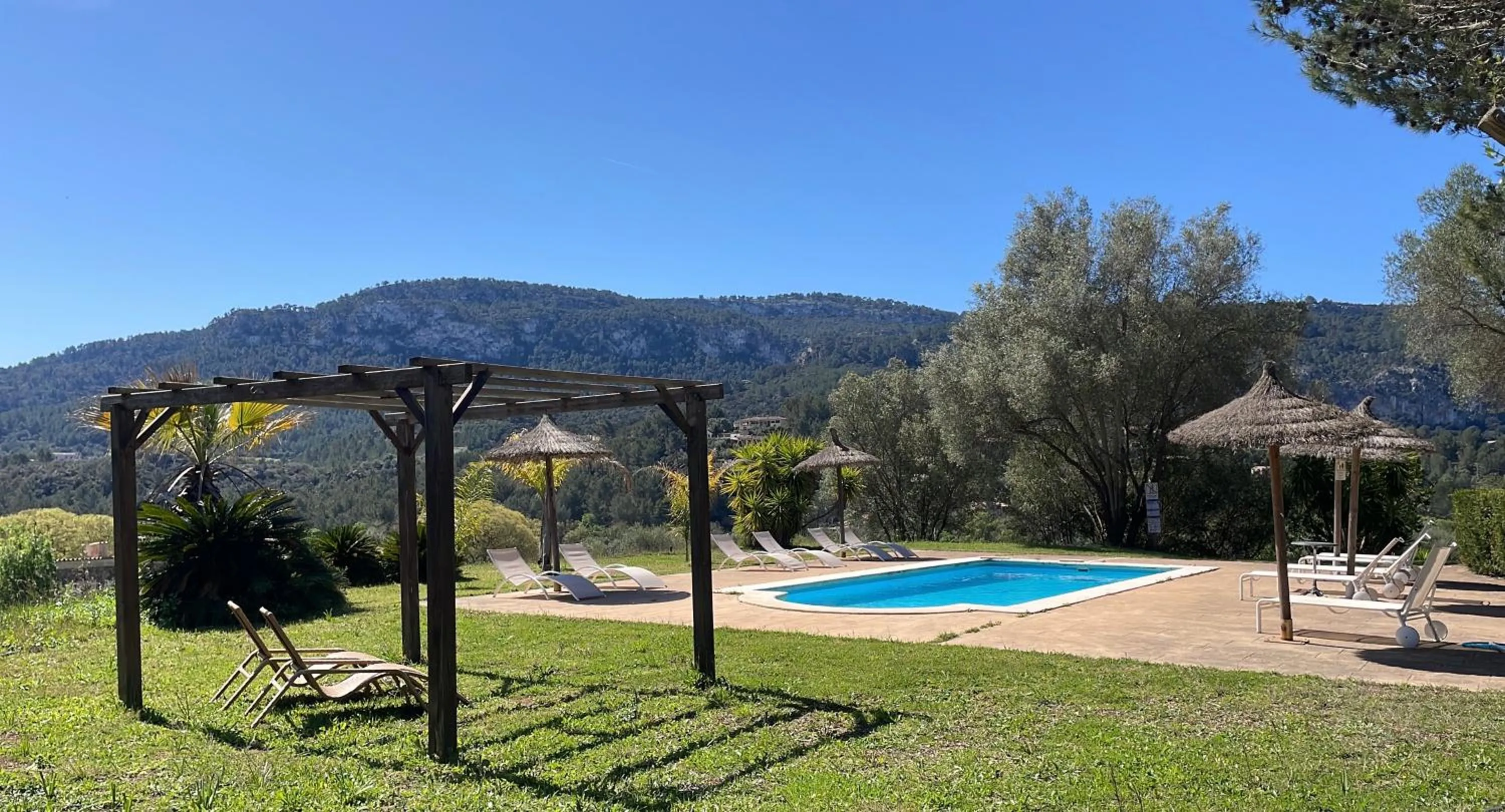 Swimming pool in Finca Son Pont