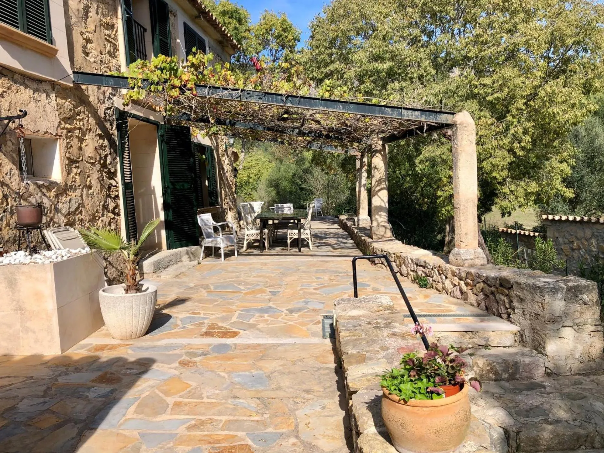 Facade/entrance in Finca Son Pont