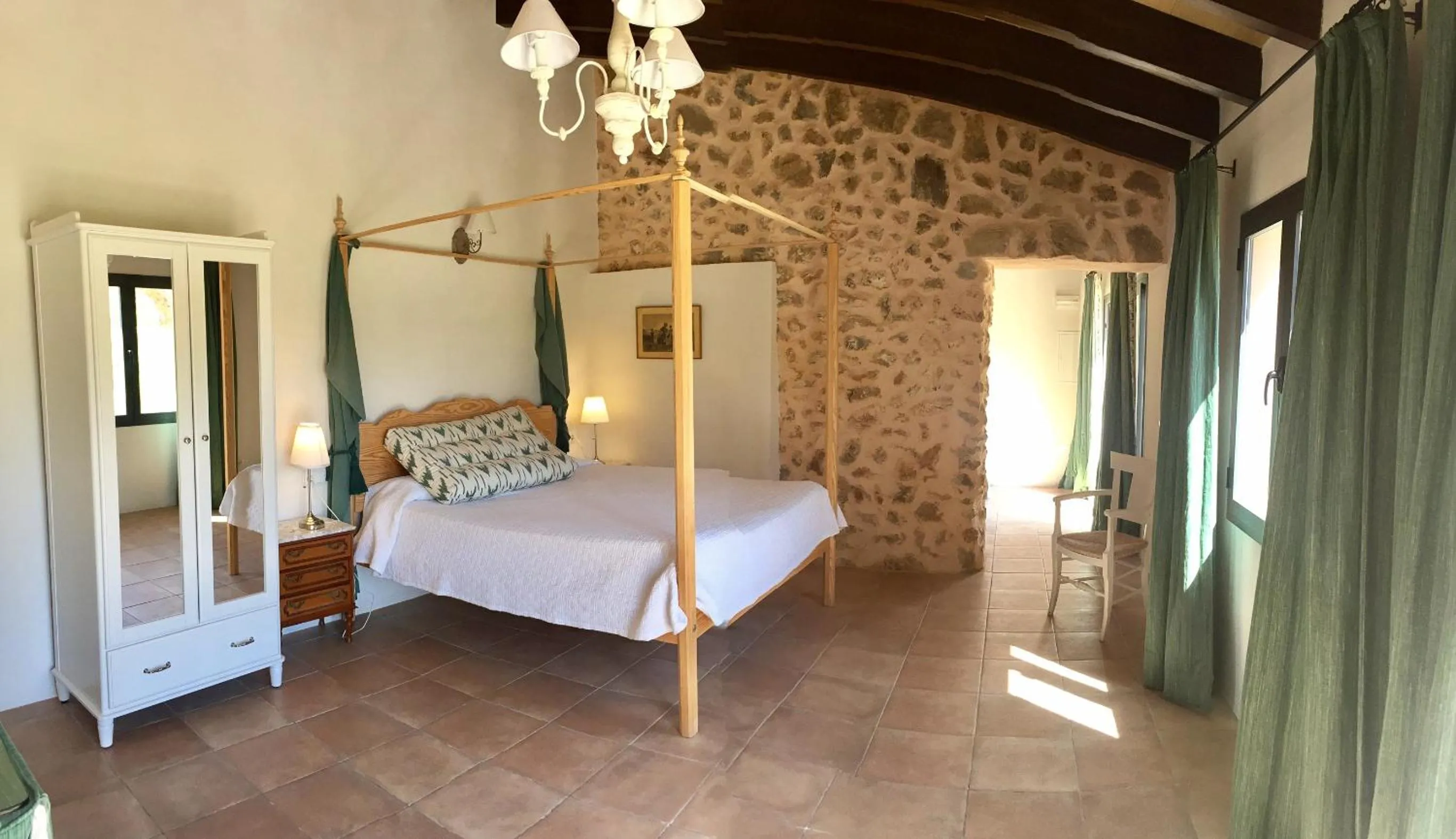 Bedroom, Bed in Finca Son Pont