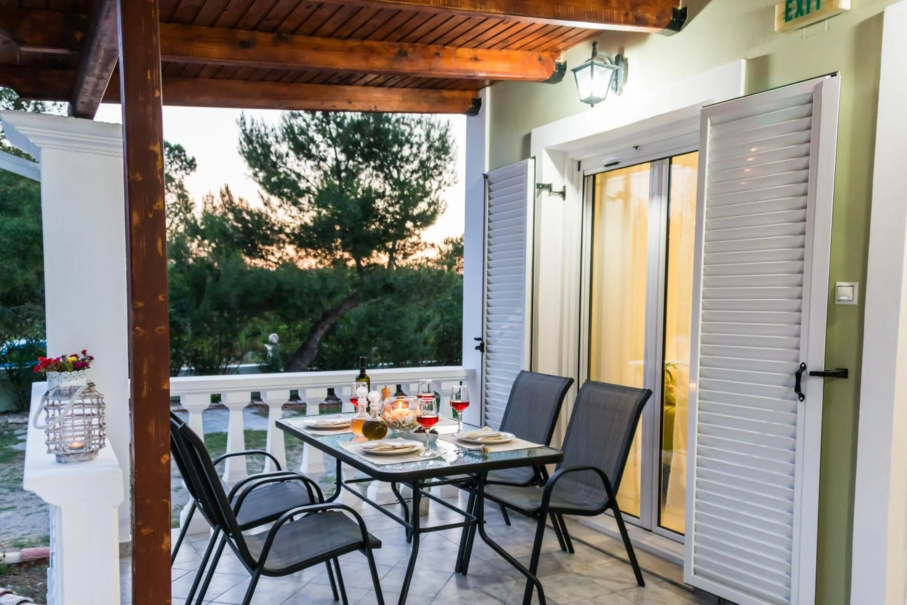 Patio in Villas Margaris