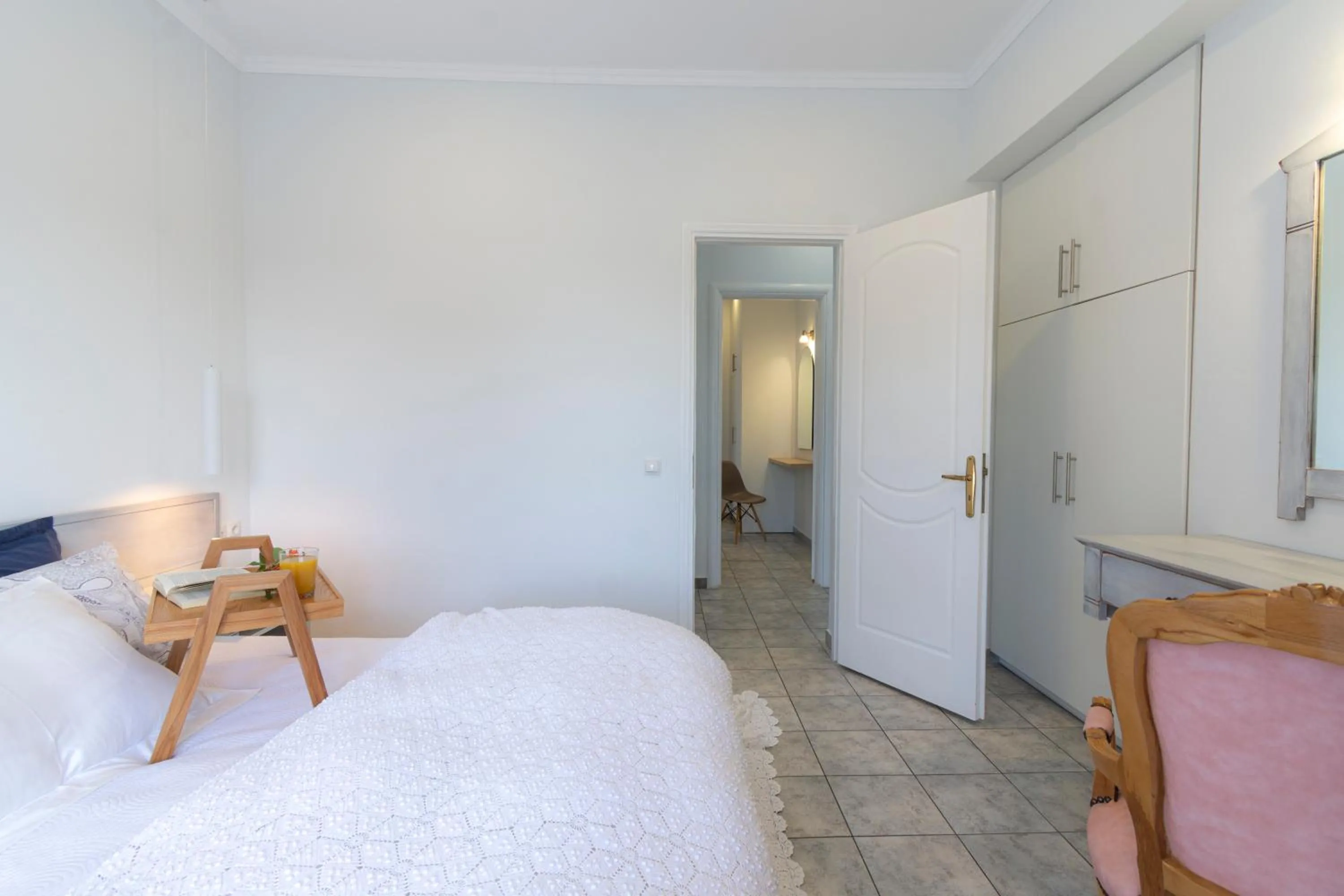Bed in Villas Margaris