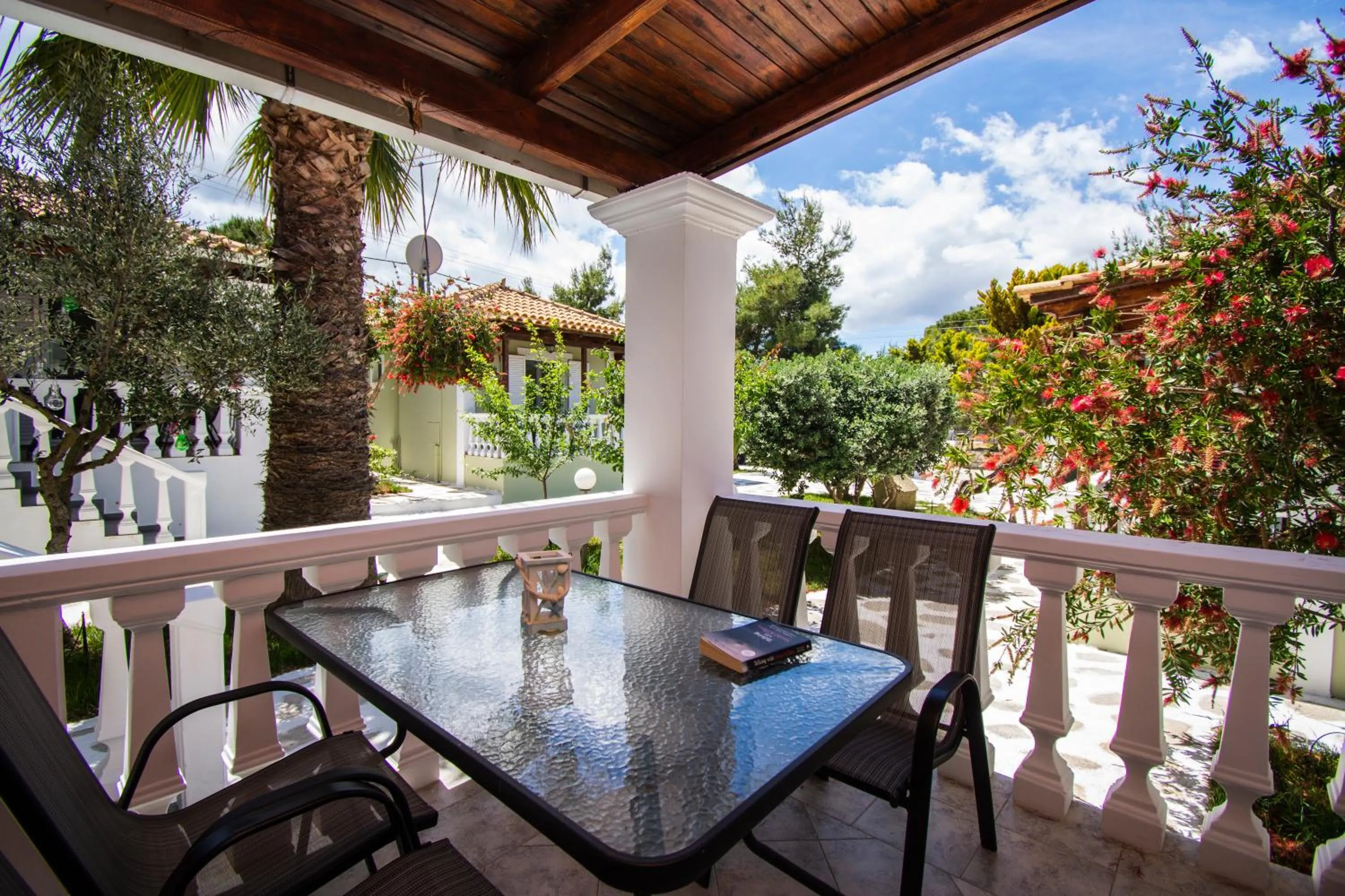 Balcony/Terrace in Villas Margaris