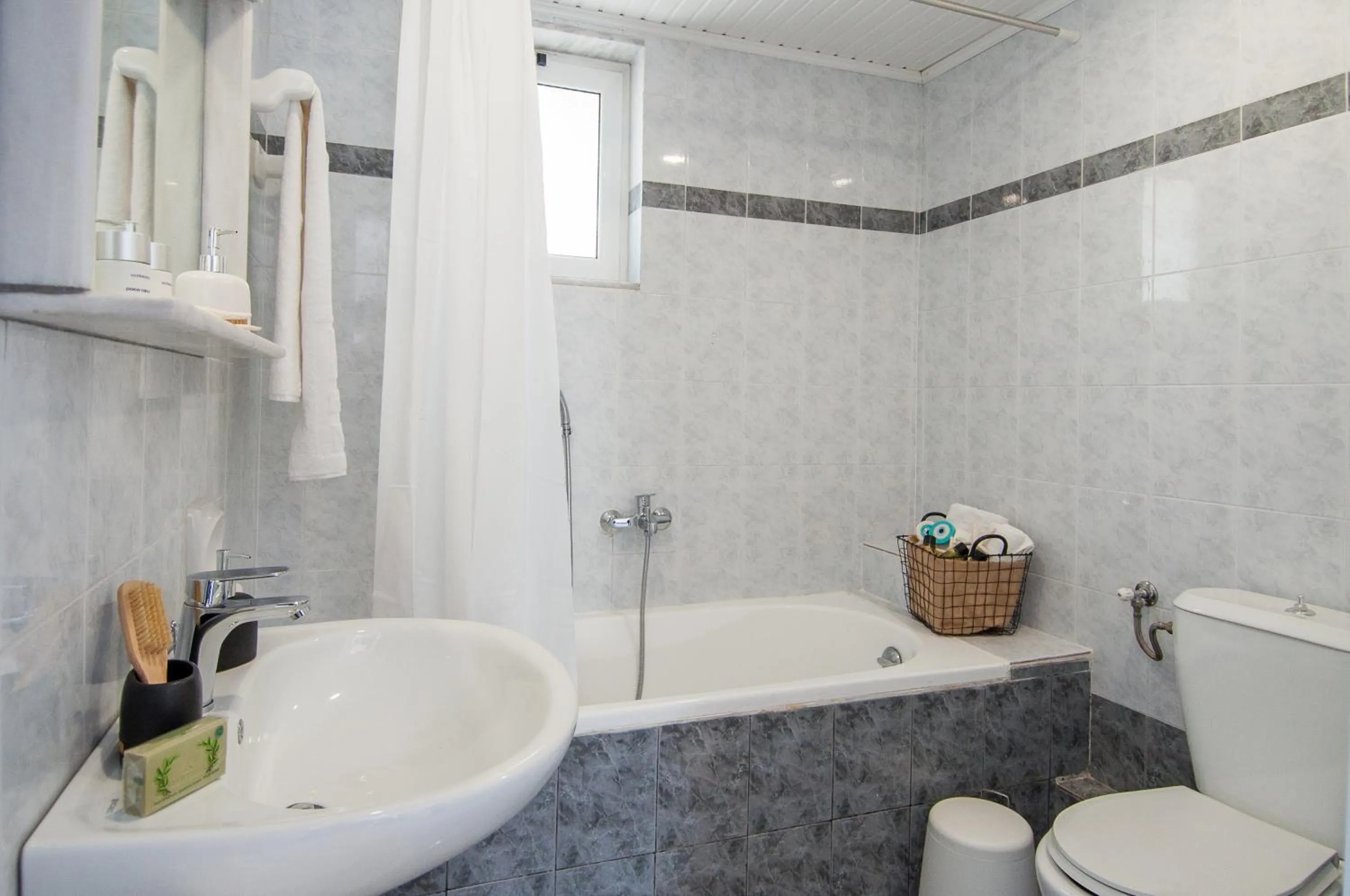 Toilet in Villas Margaris