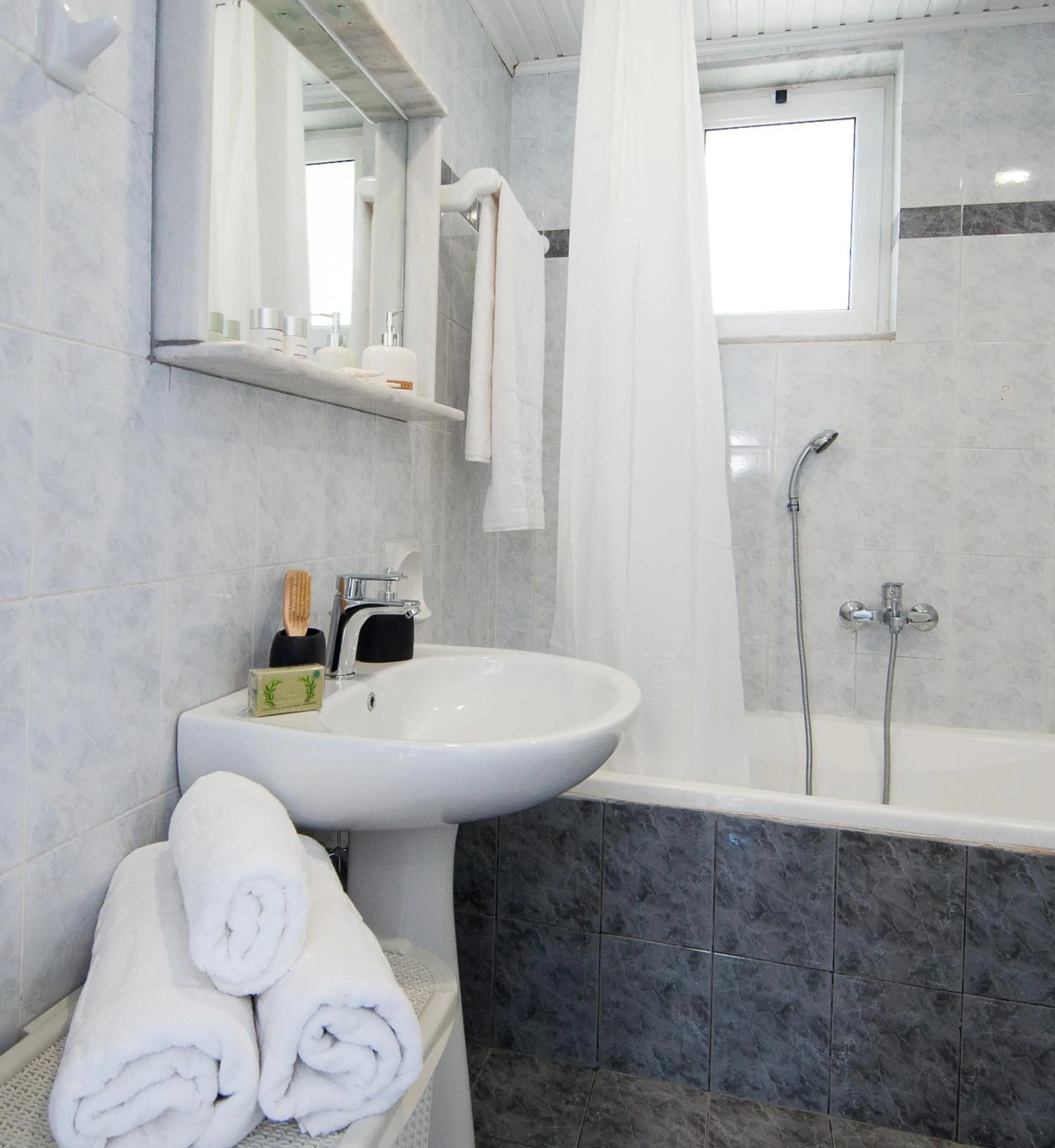 Bathroom in Villas Margaris