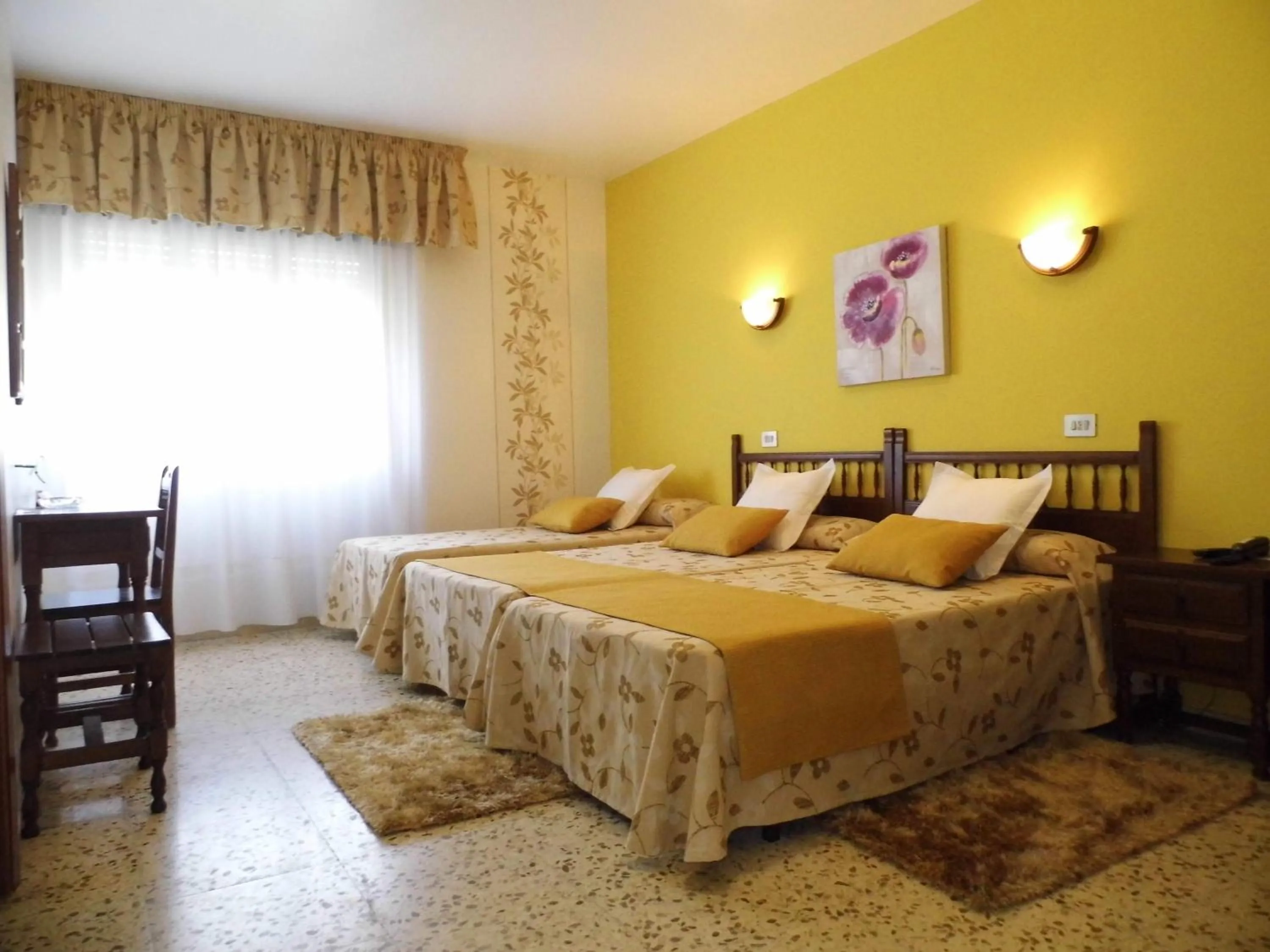 Bedroom, Bed in Hotel Arboleda