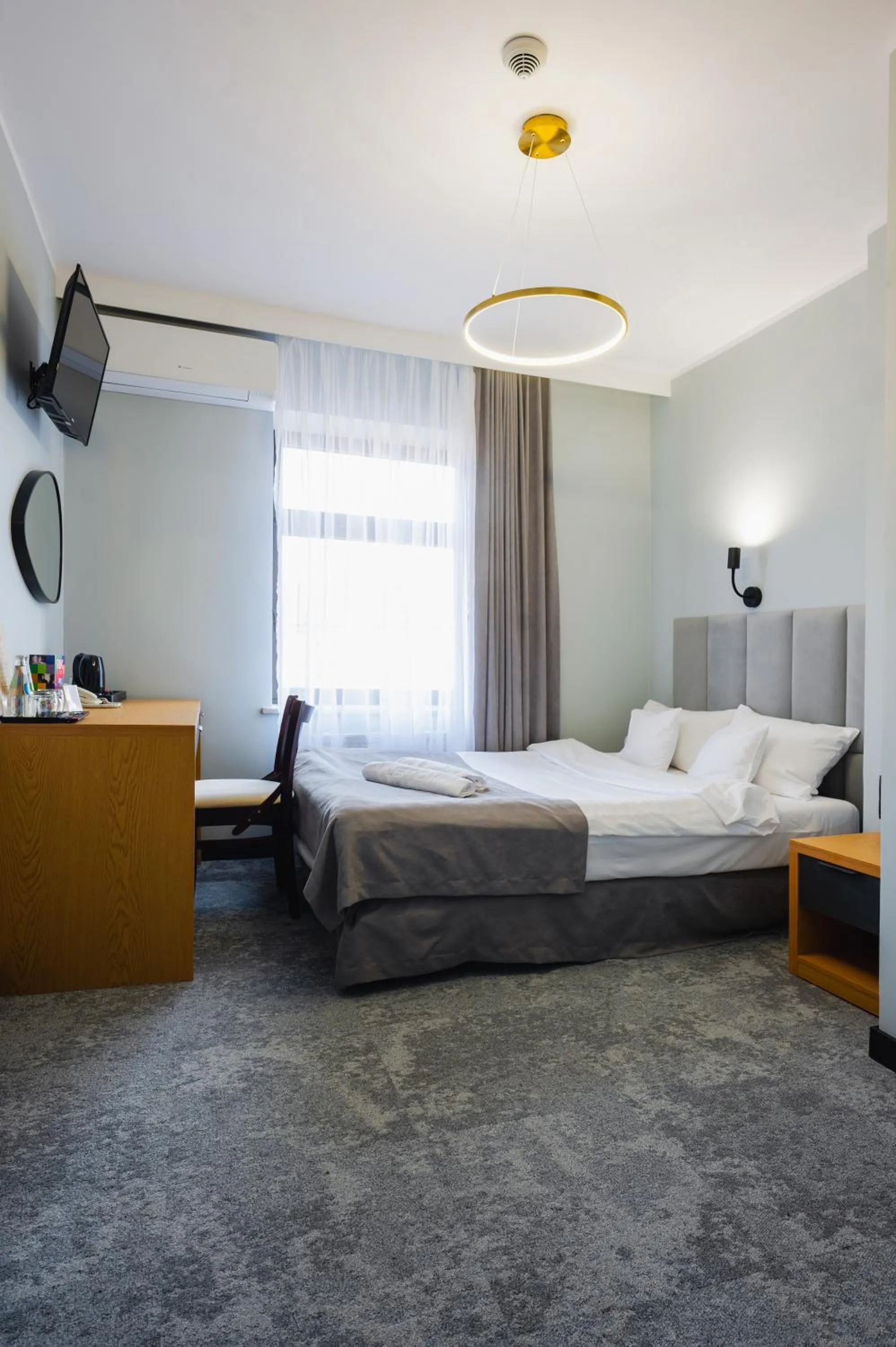 Bed in Hotel Poniatowski