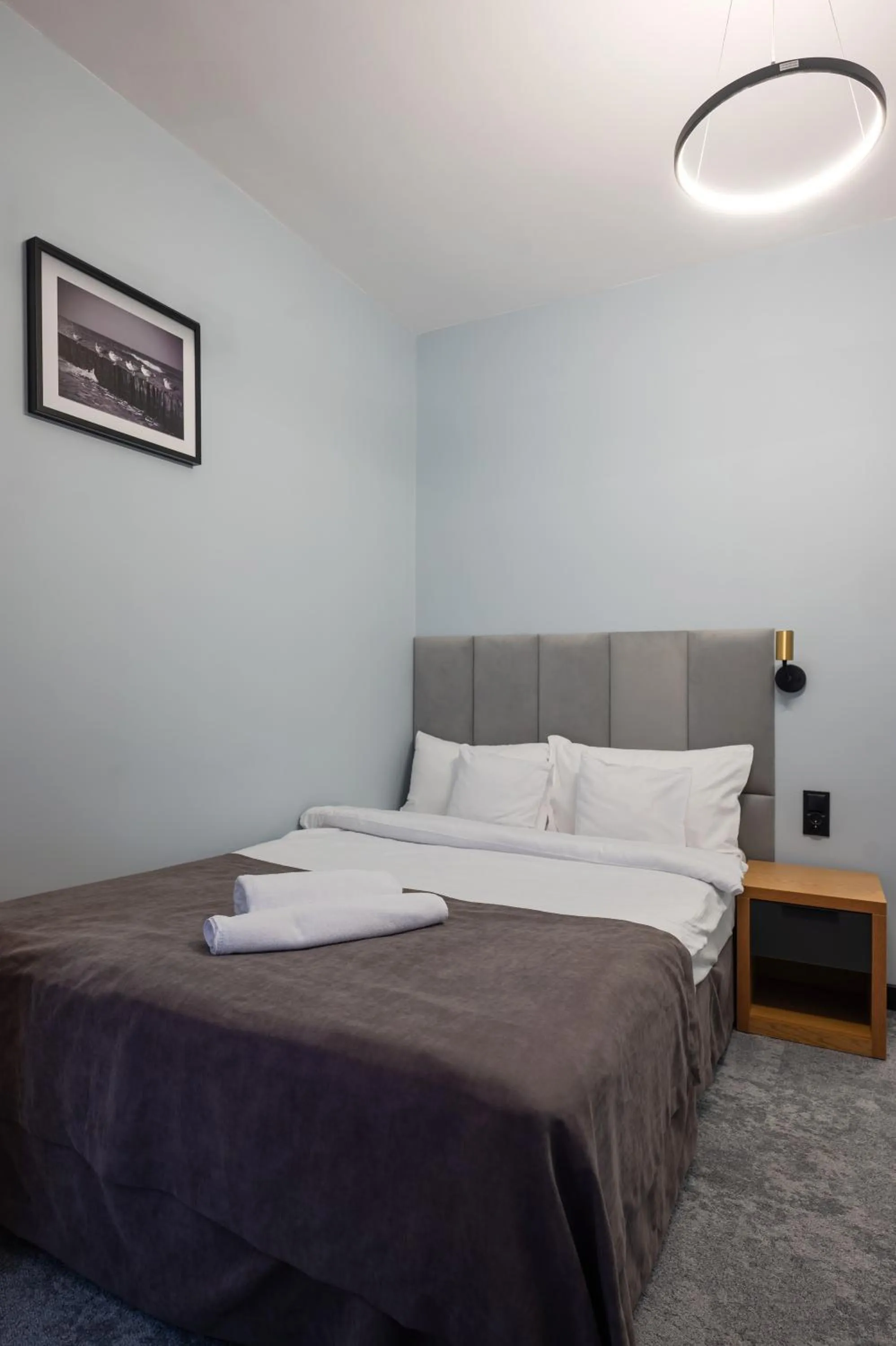 Bed in Hotel Poniatowski