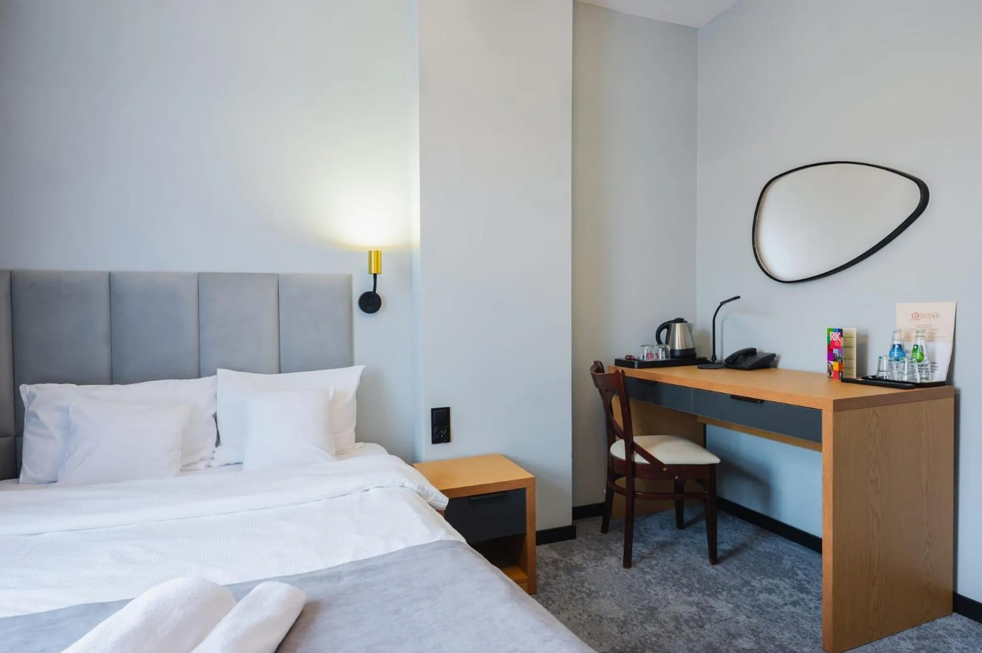 Bed in Hotel Poniatowski