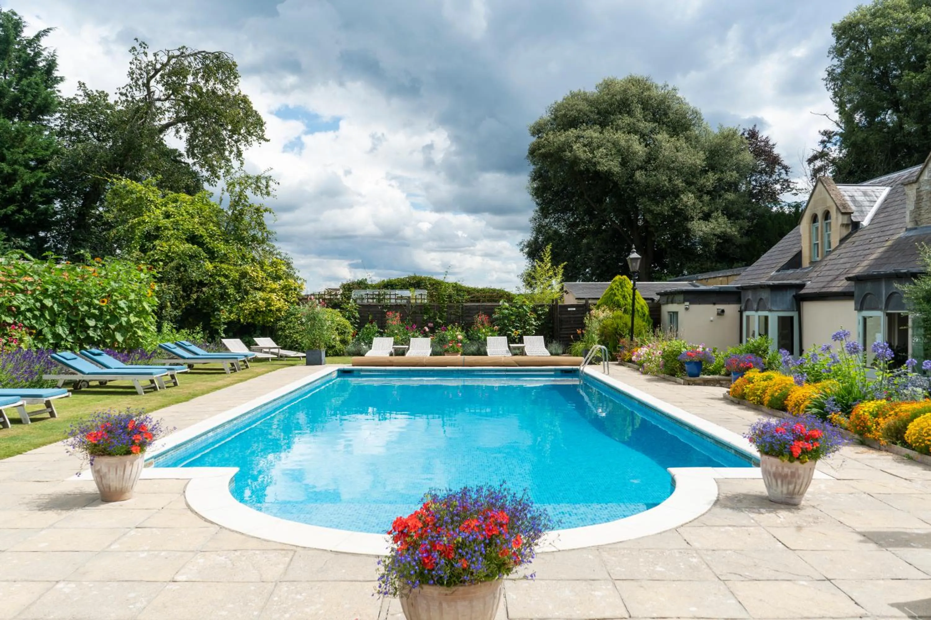 Swimming pool in Beechfield House