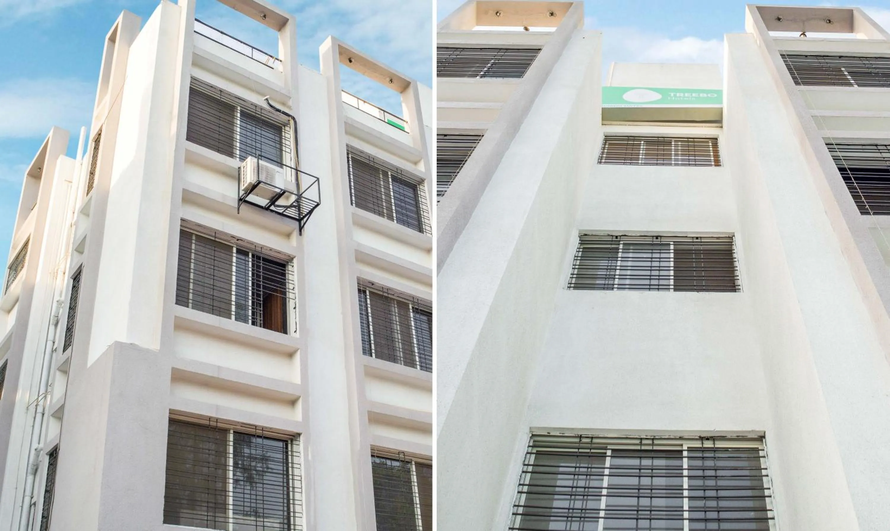 Property building in Treebo Naunidh Suites