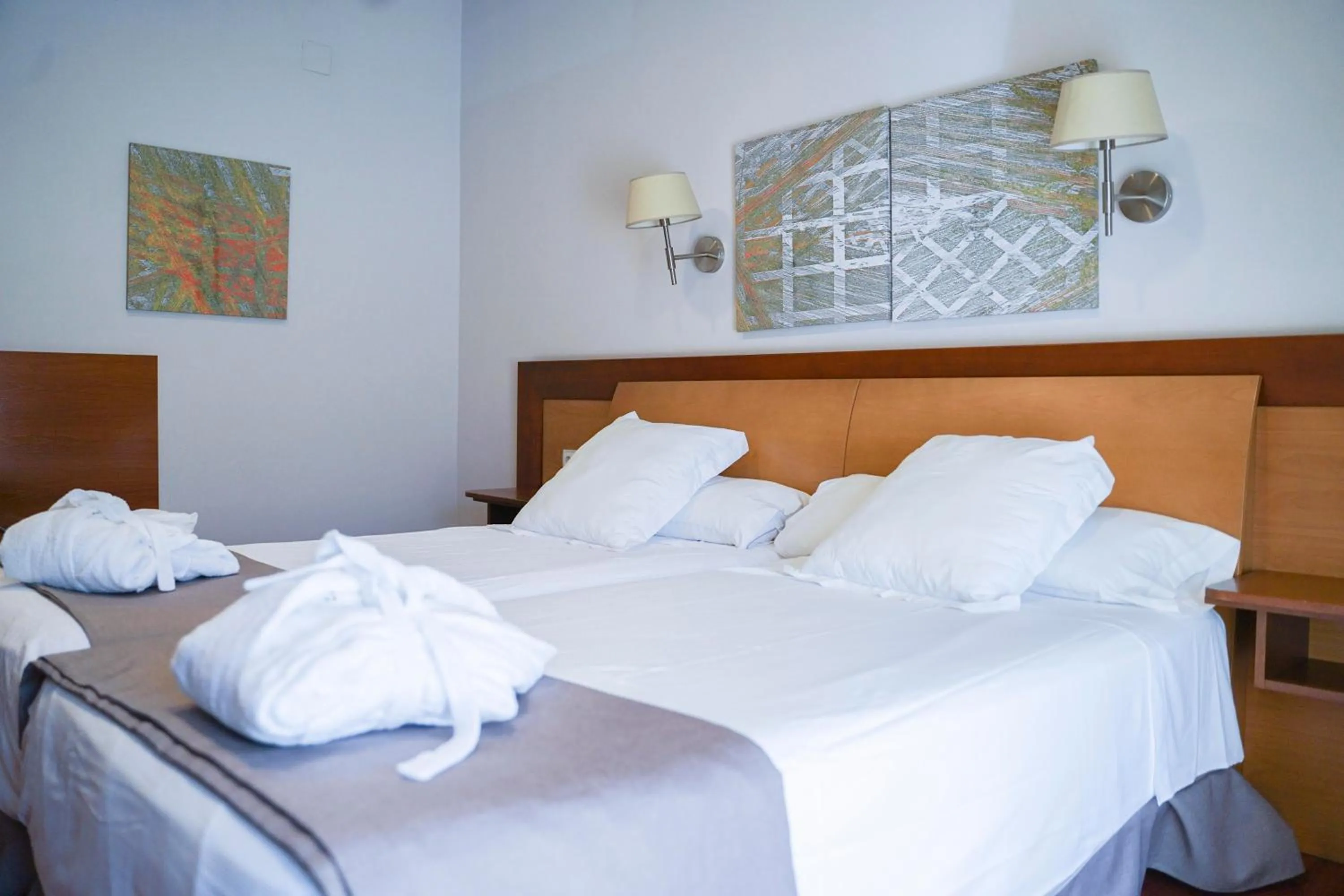 Bed in Salugral Termal Resort