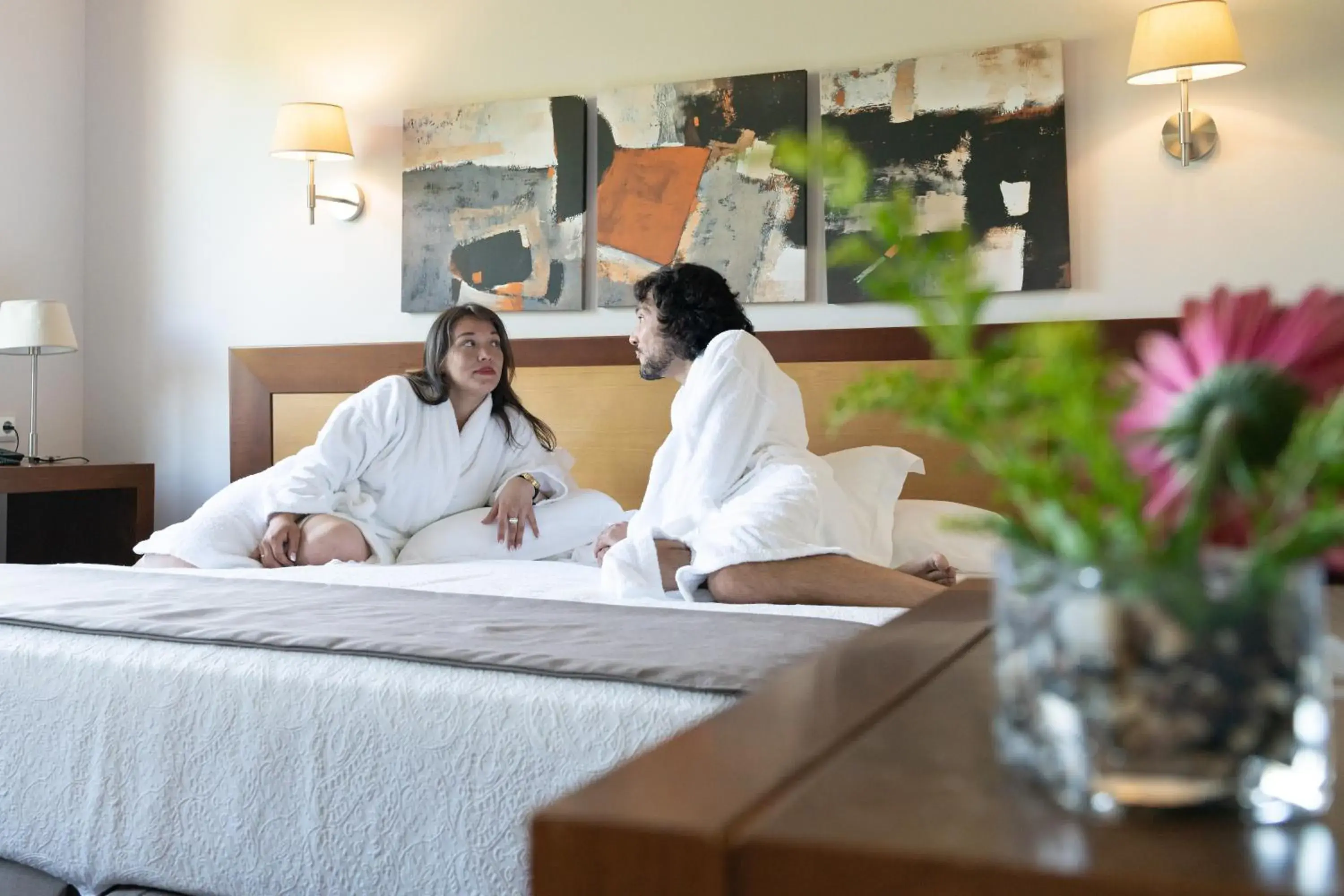 Bed in Salugral Termal Resort Bed in Salugral Termal Resort