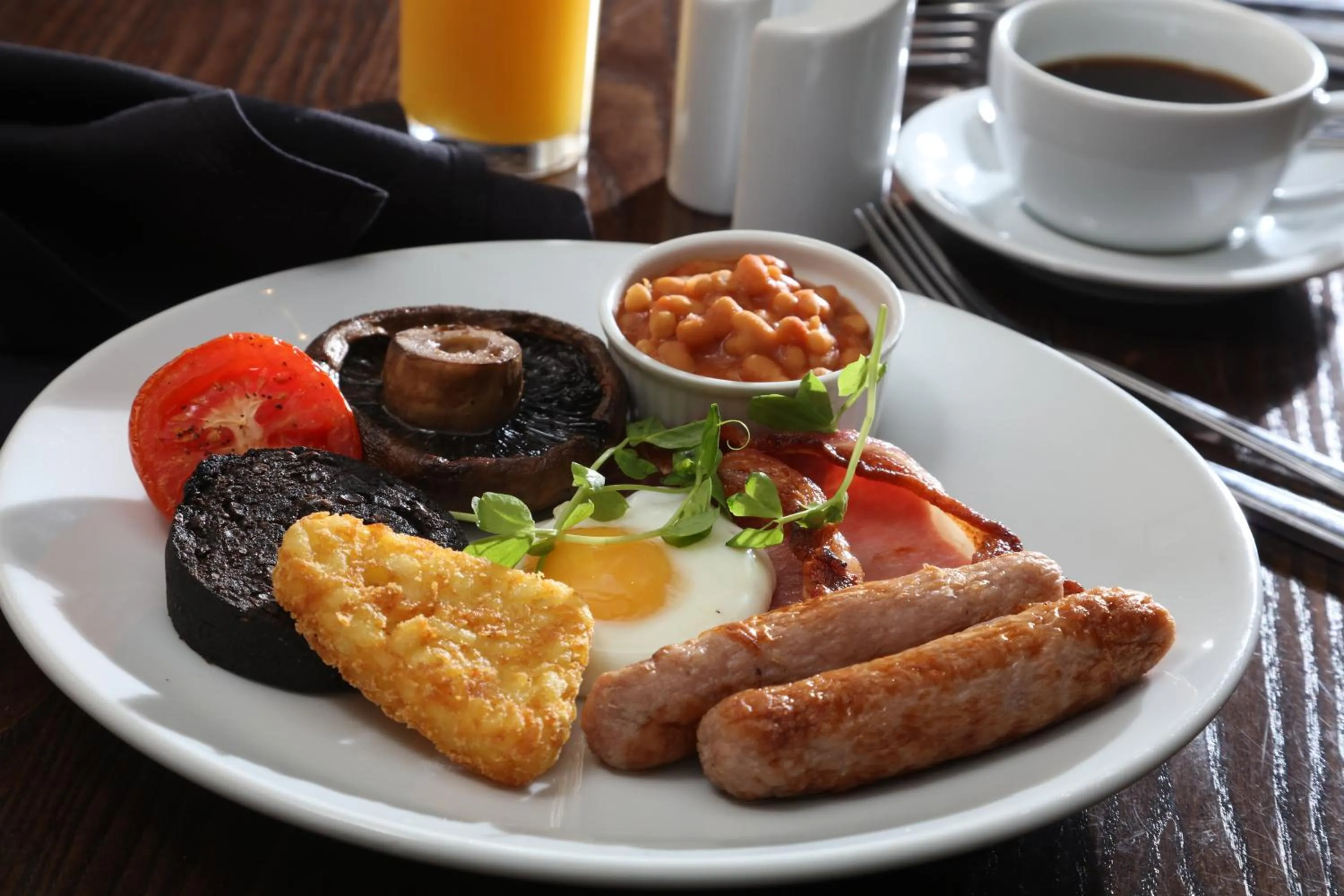 Food in Rossett Hall Hotel