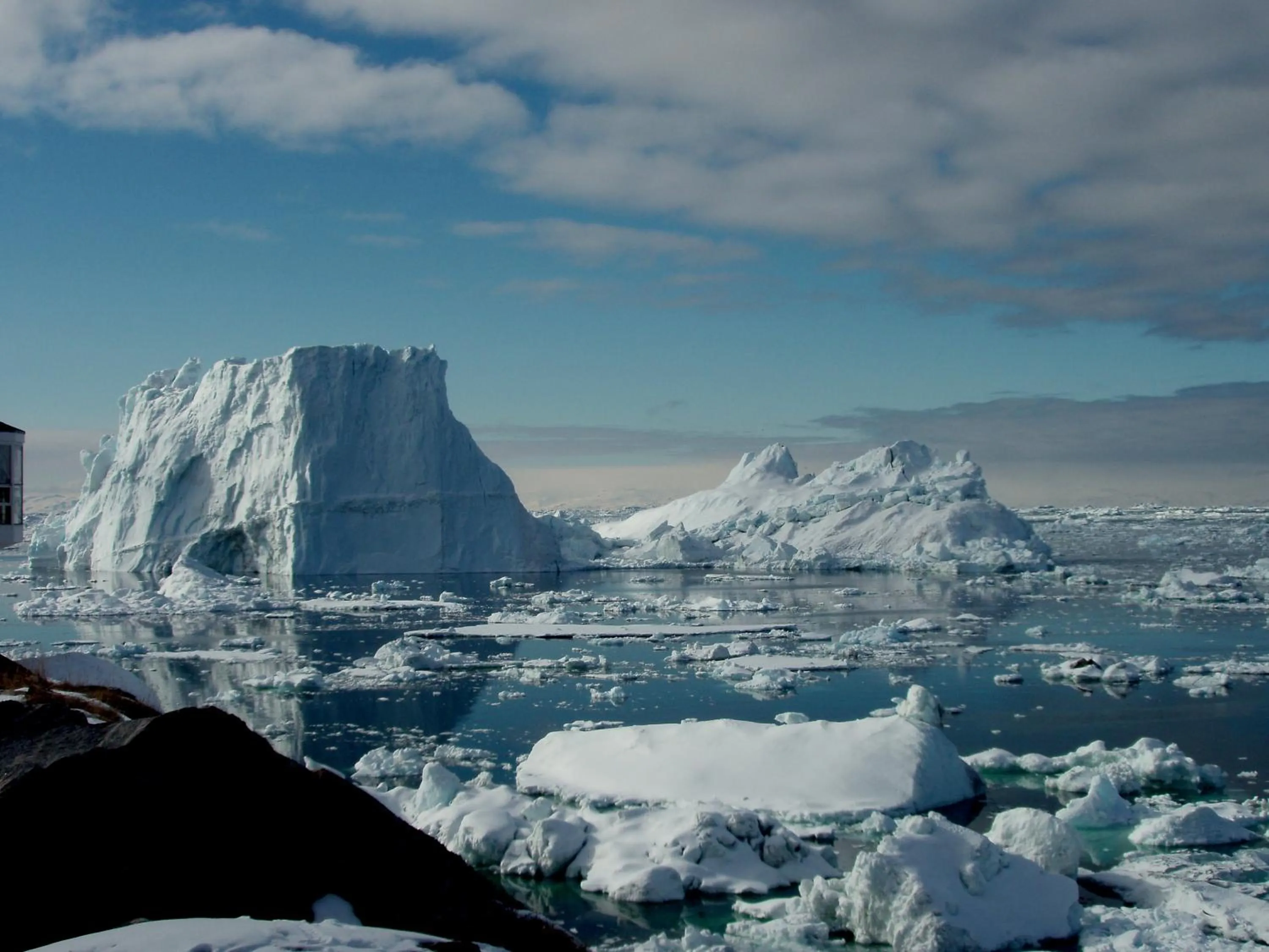 Natural landscape in Hotel Icefiord