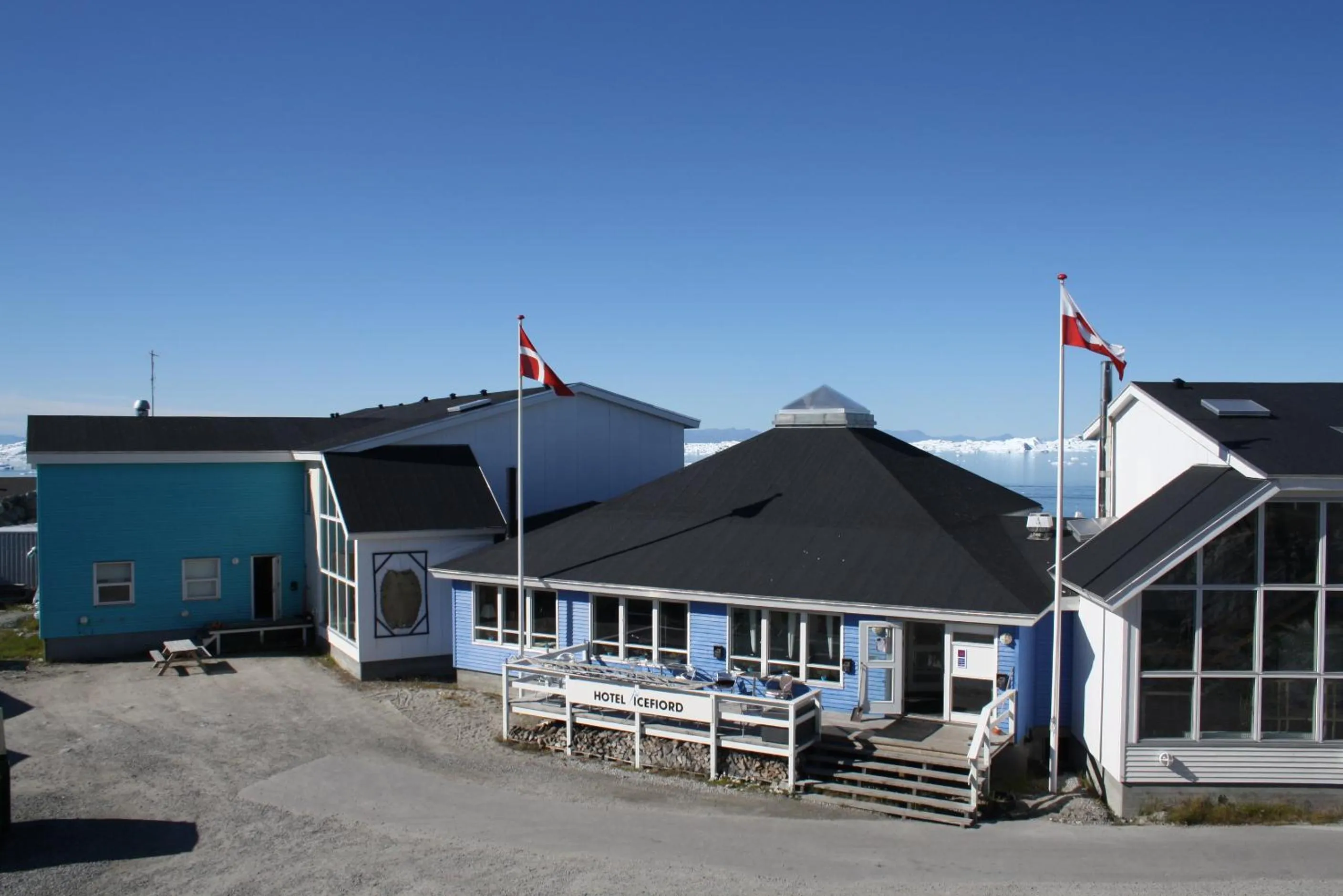 Property building in Hotel Icefiord