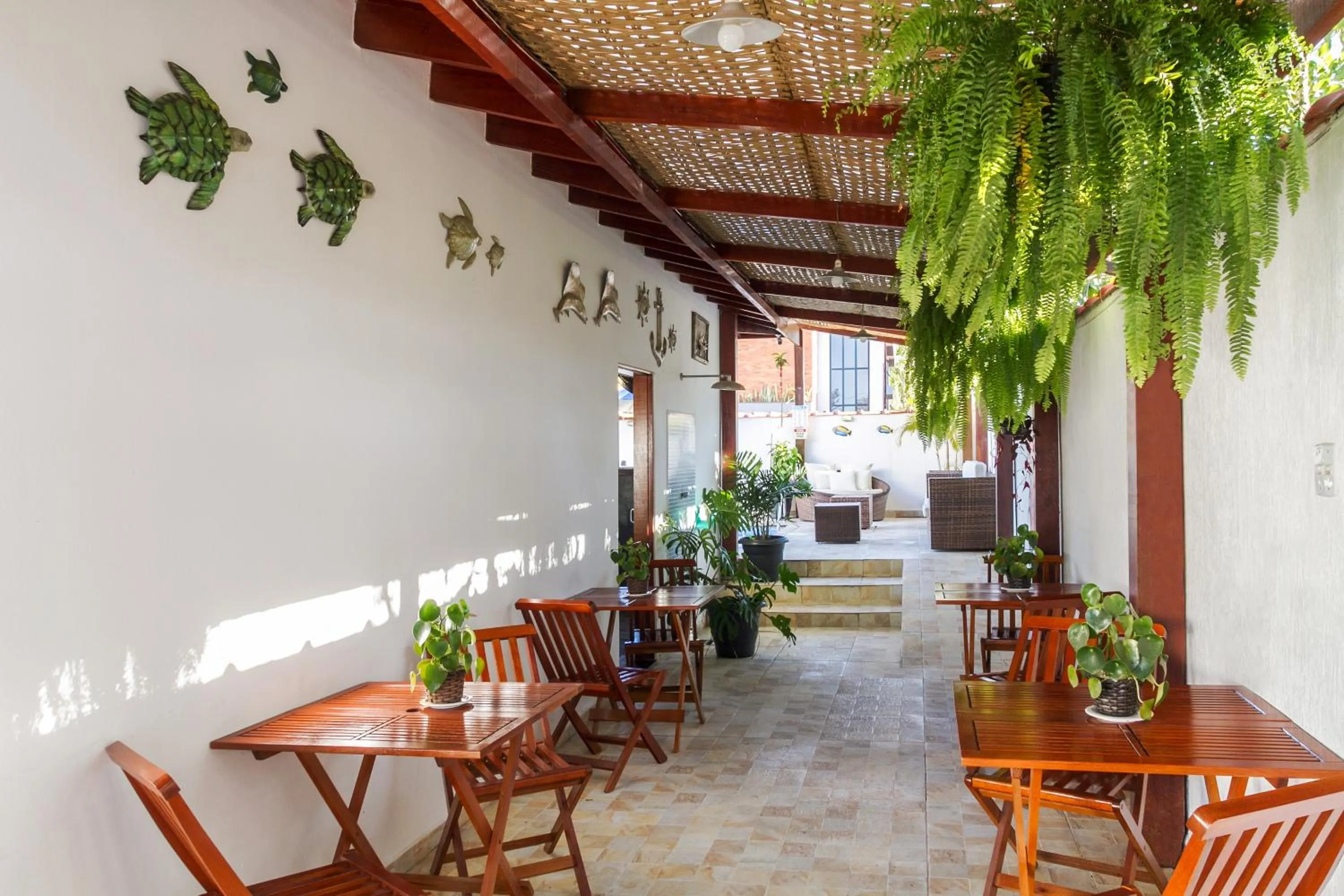 Swimming pool in Pousada Recanto do Jabaquara