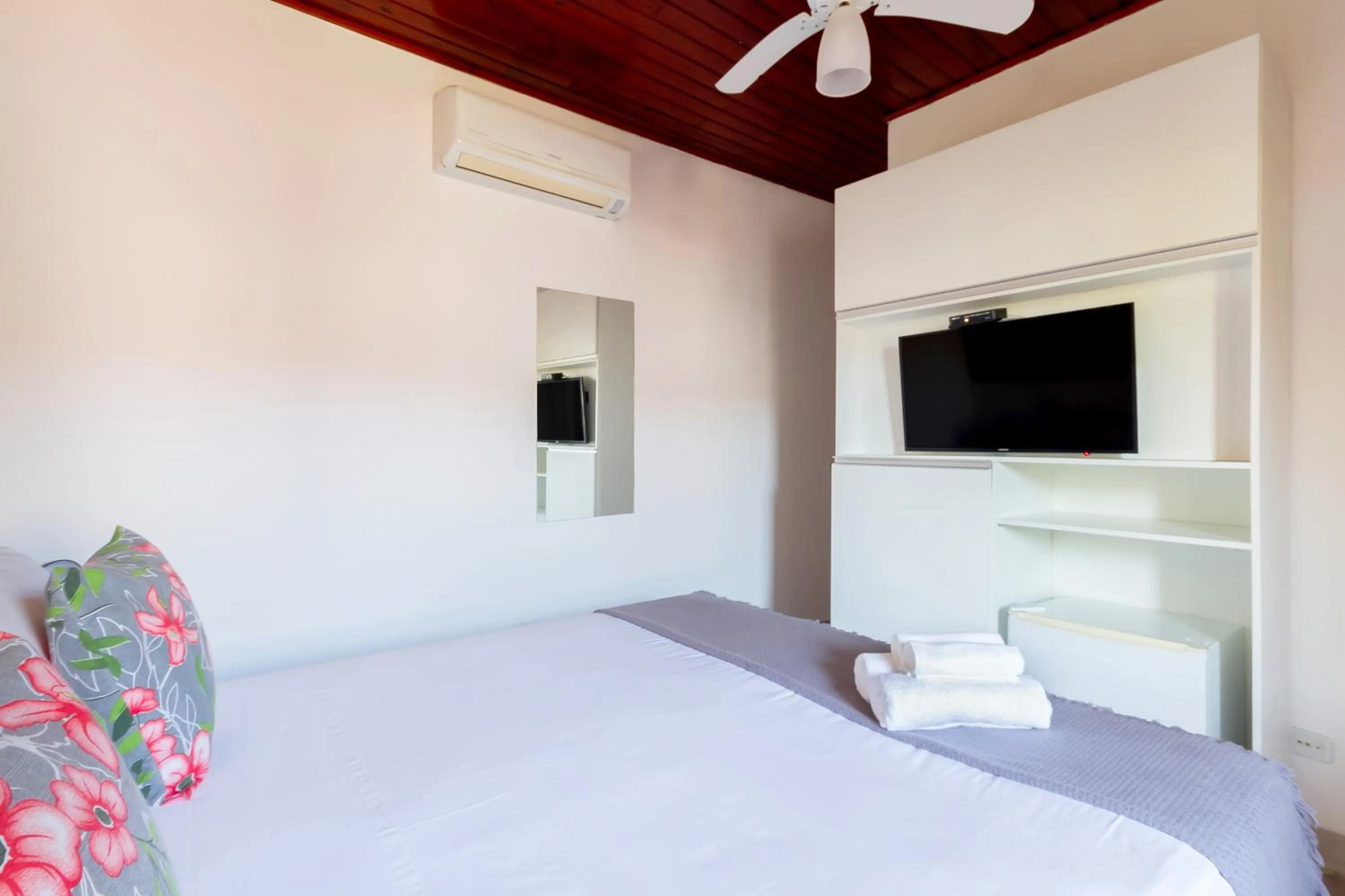 Bed in Pousada Recanto do Jabaquara