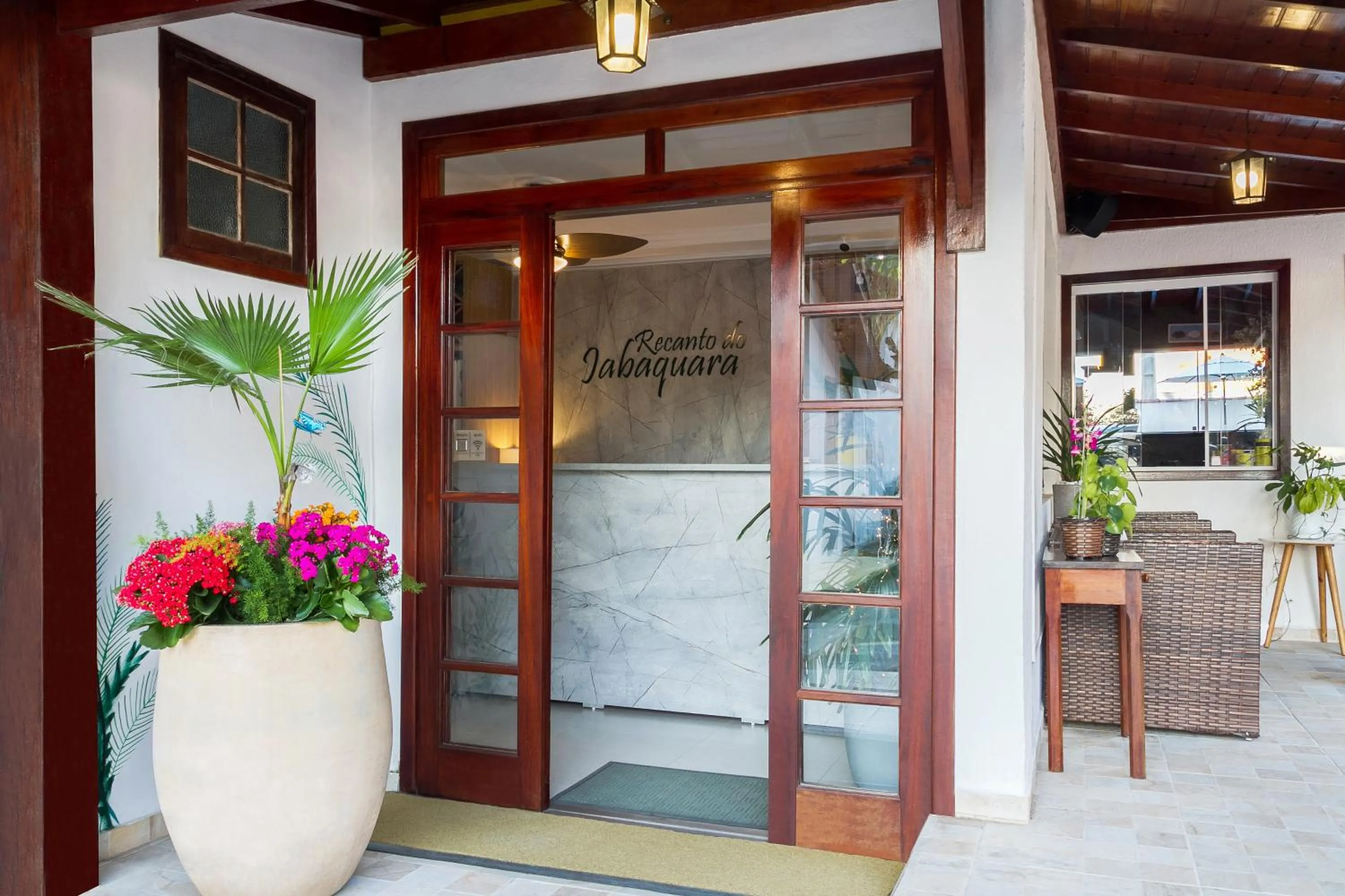 Lobby or reception in Pousada Recanto do Jabaquara