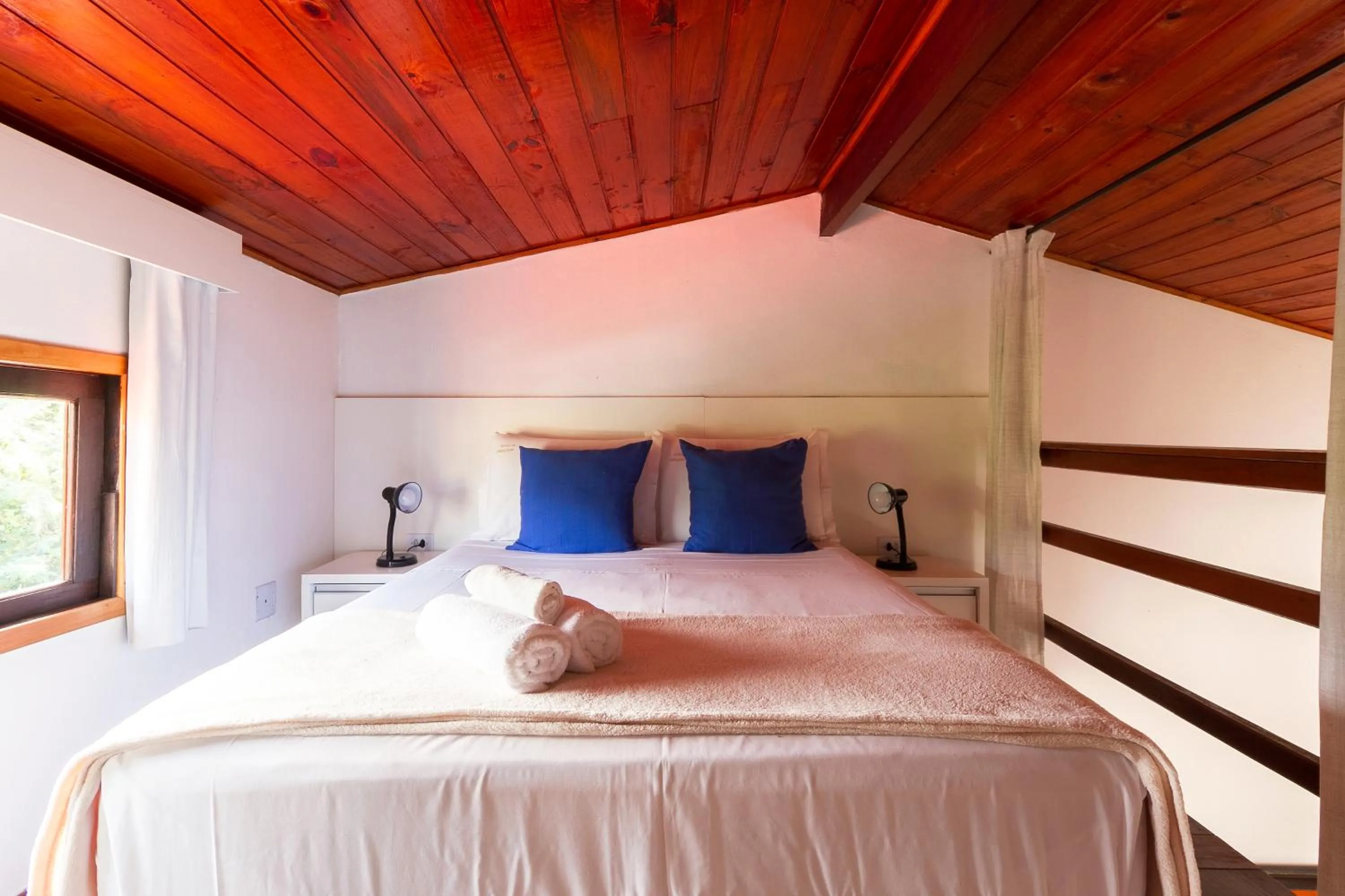 Bed in Pousada Recanto do Jabaquara