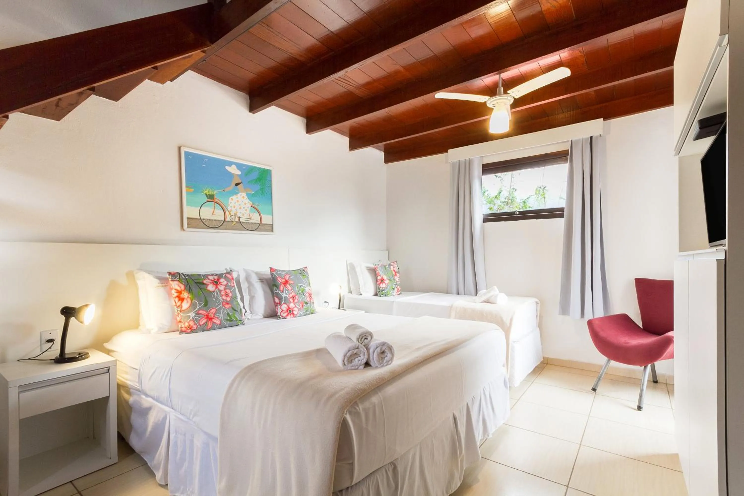 Bed in Pousada Recanto do Jabaquara