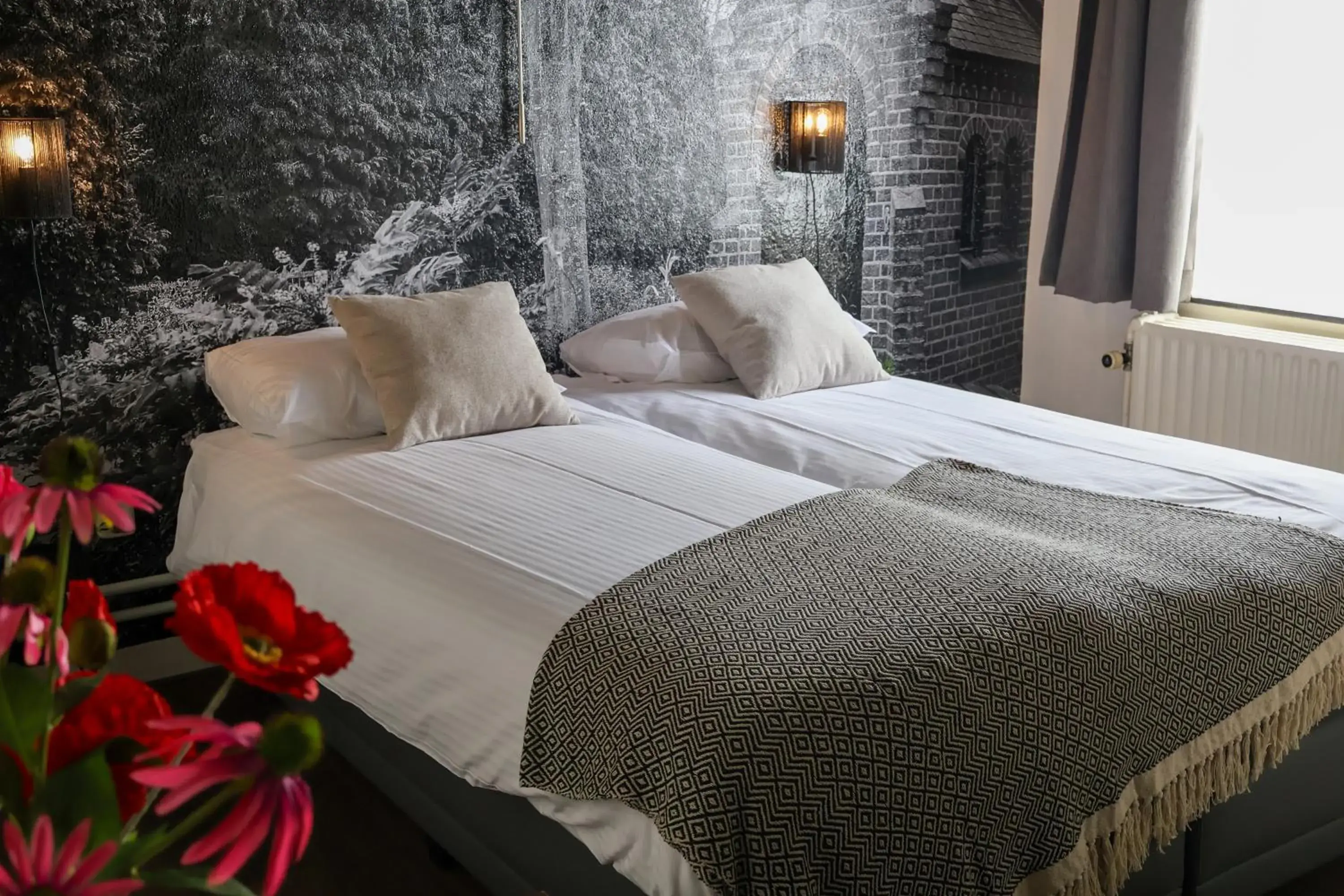 Twin Room in Hotel de Abdij Twin Room in Hotel de Abdij