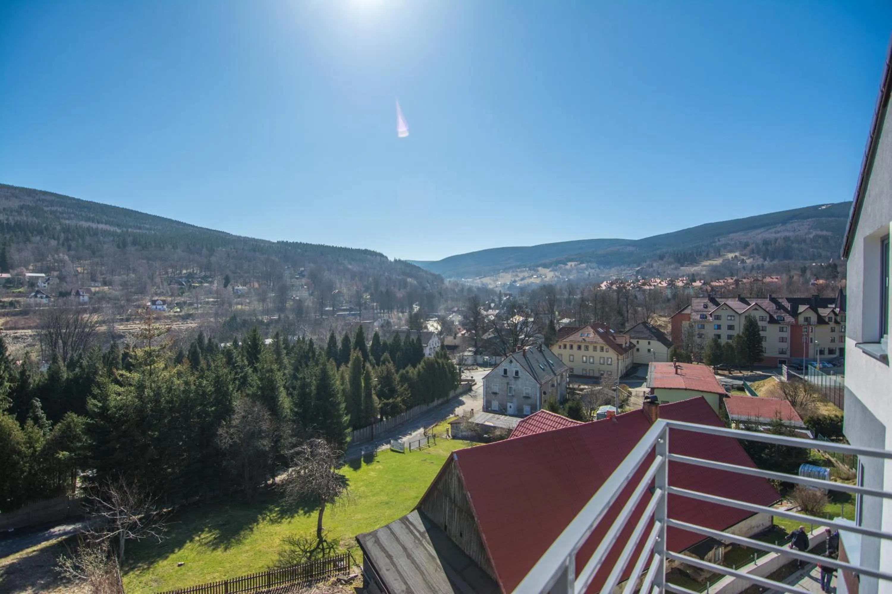 Balcony/Terrace in Apartamenty Izerskie - ul. Cicha 13H-I