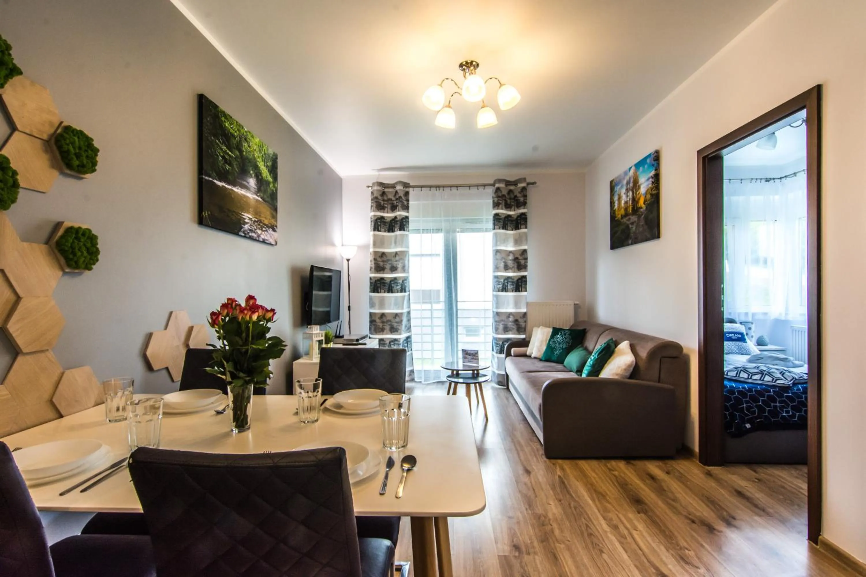 TV and multimedia in Apartamenty Izerskie - ul. Cicha 13H-I