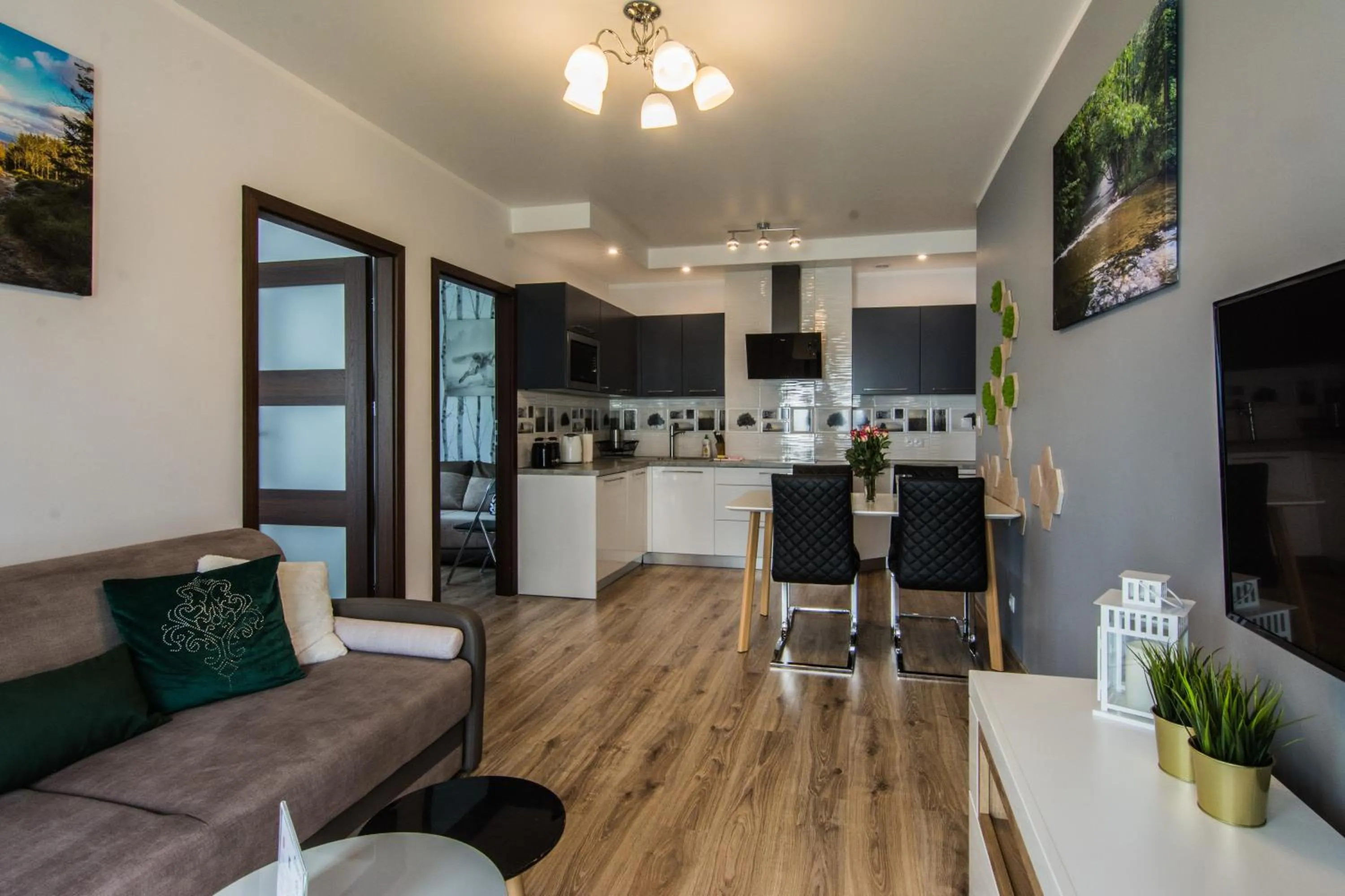 TV and multimedia in Apartamenty Izerskie - ul. Cicha 13H-I