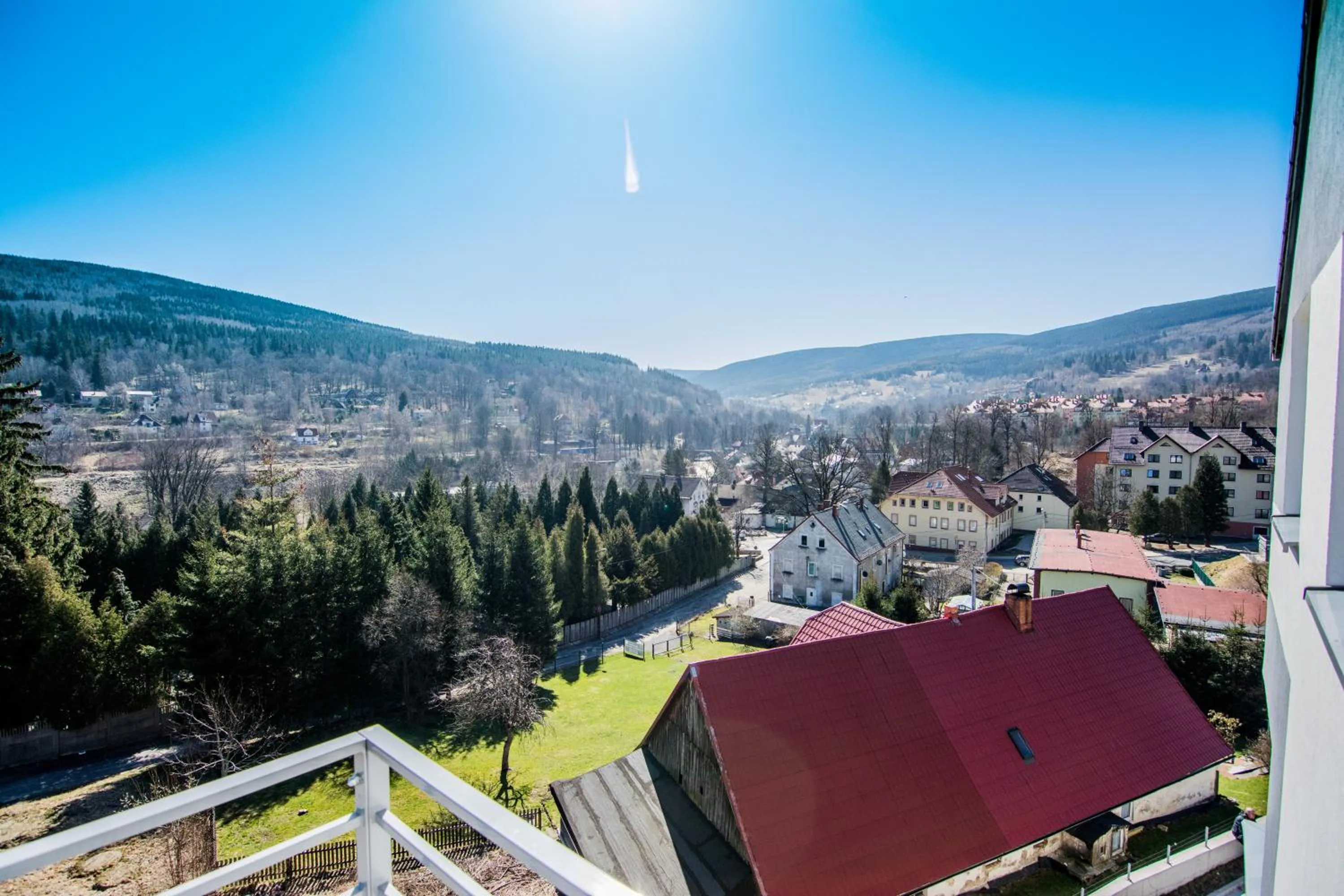 Balcony/Terrace in Apartamenty Izerskie - ul. Cicha 13H-I