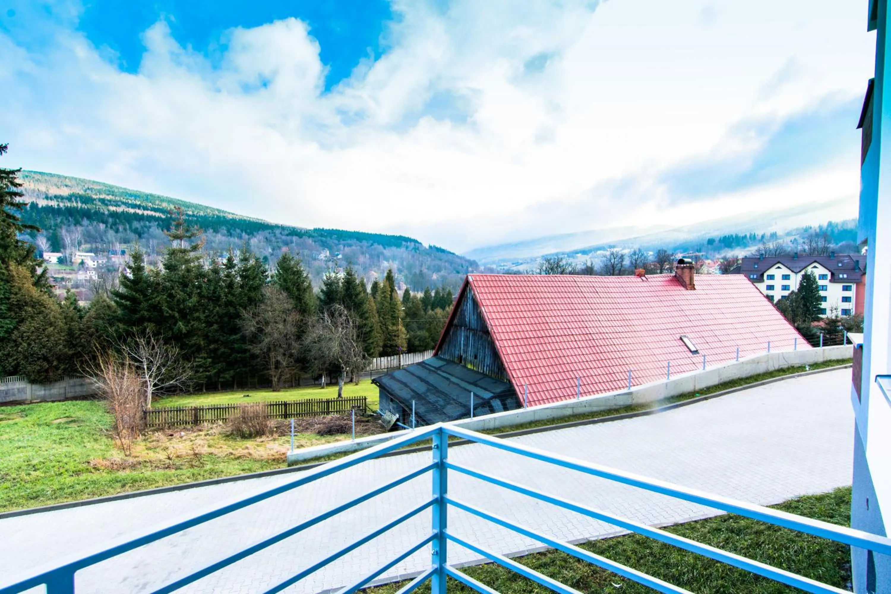 Balcony/Terrace in Apartamenty Izerskie - ul. Cicha 13H-I