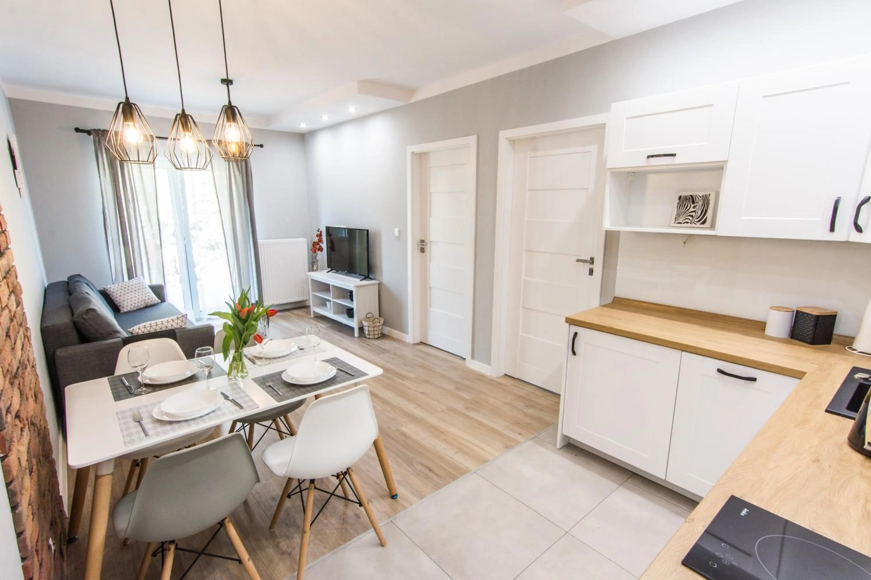 TV and multimedia in Apartamenty Izerskie - ul. Cicha 13H-I