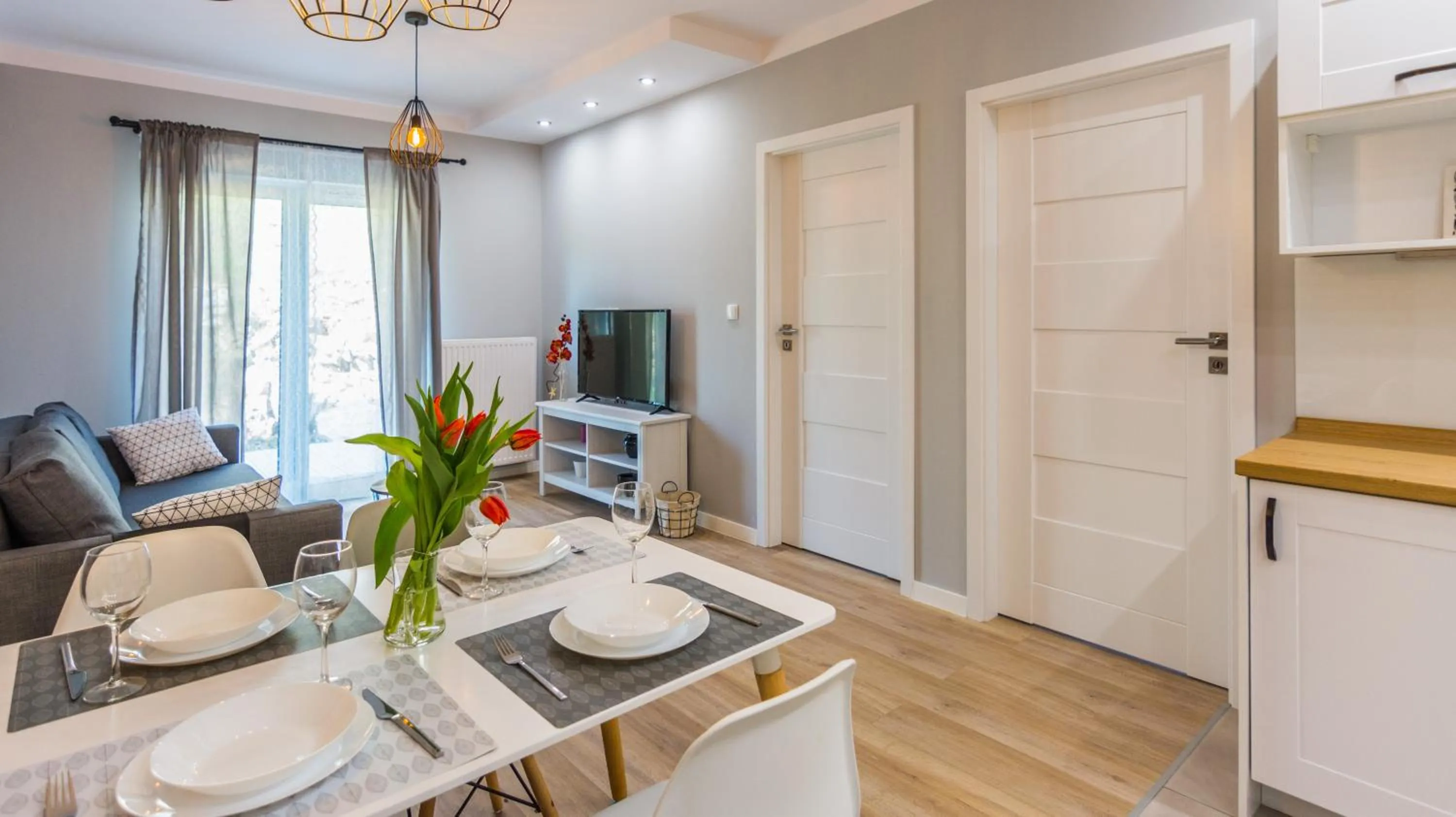 TV and multimedia in Apartamenty Izerskie - ul. Cicha 13H-I