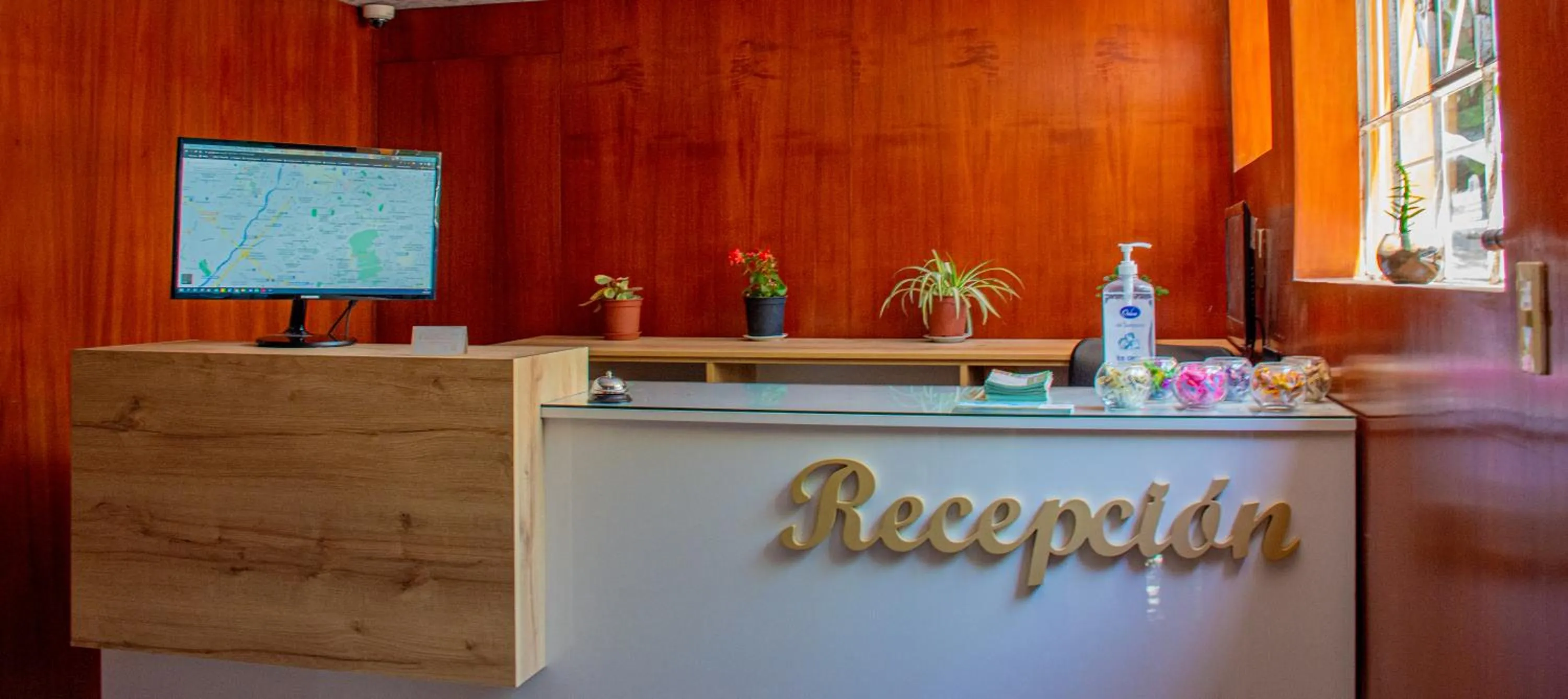 Lobby or reception in Refugio Ecológico Arequipa