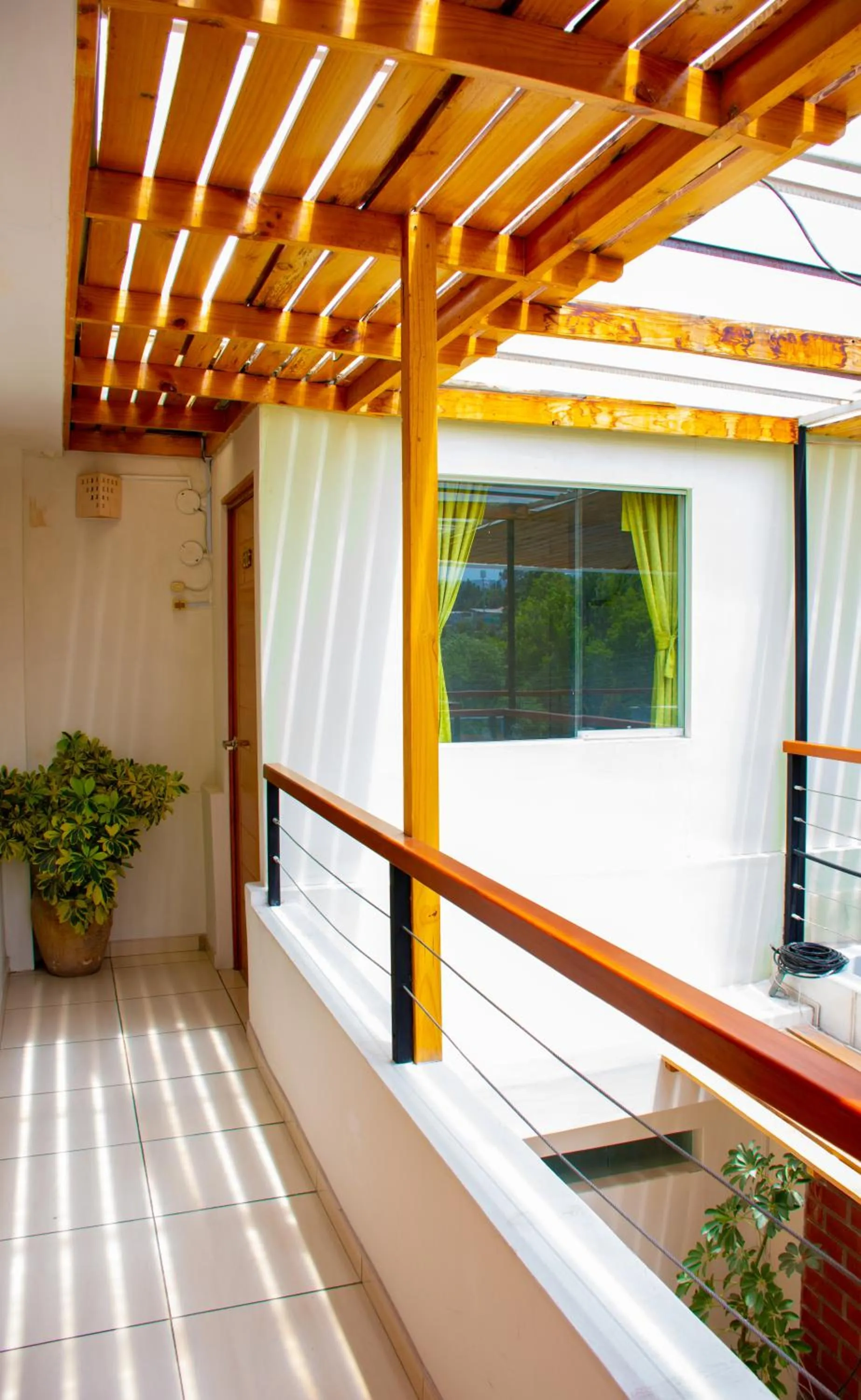 Balcony/Terrace in Refugio Ecológico Arequipa