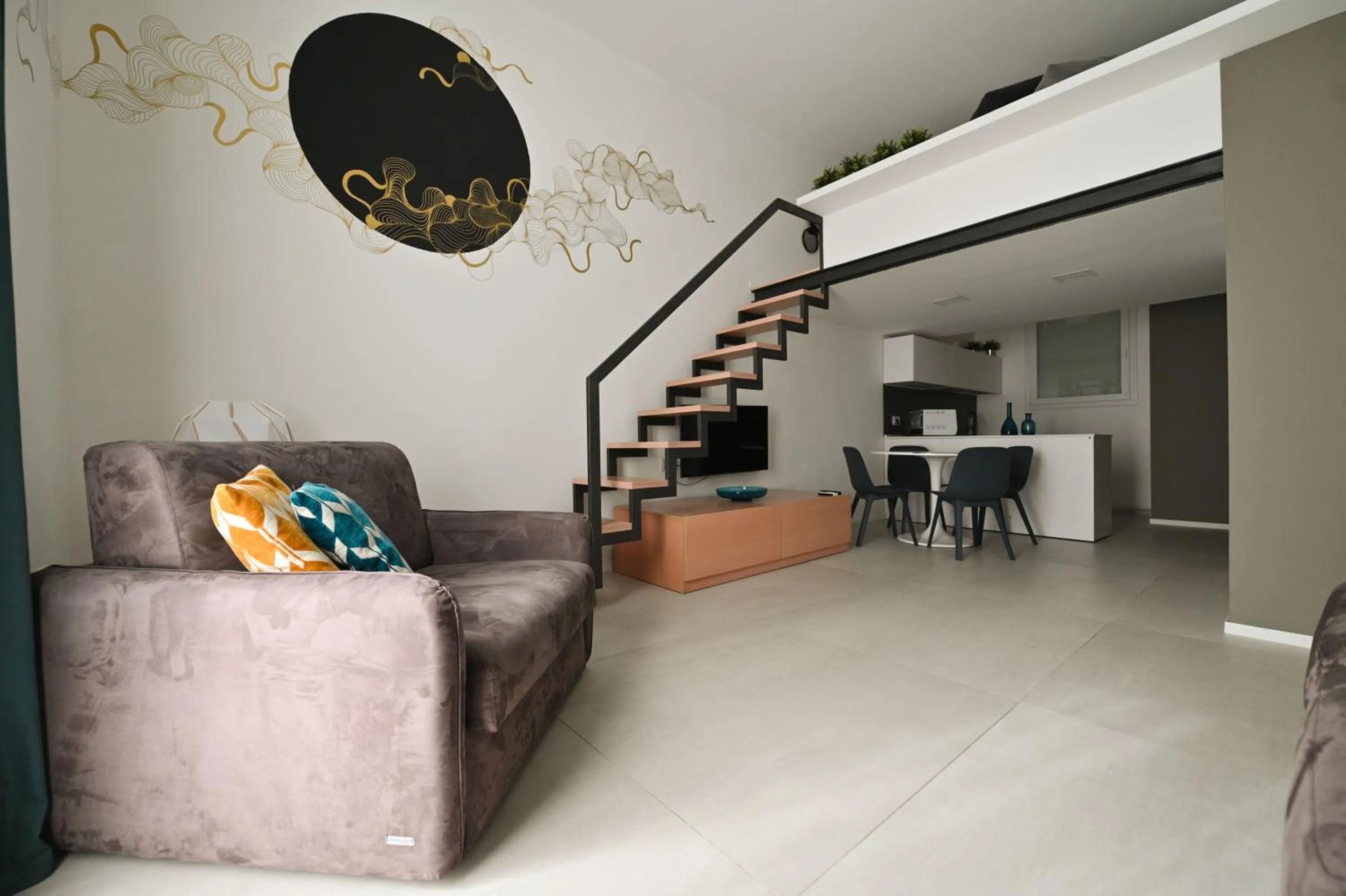 Seating area in Casa Di Mamma