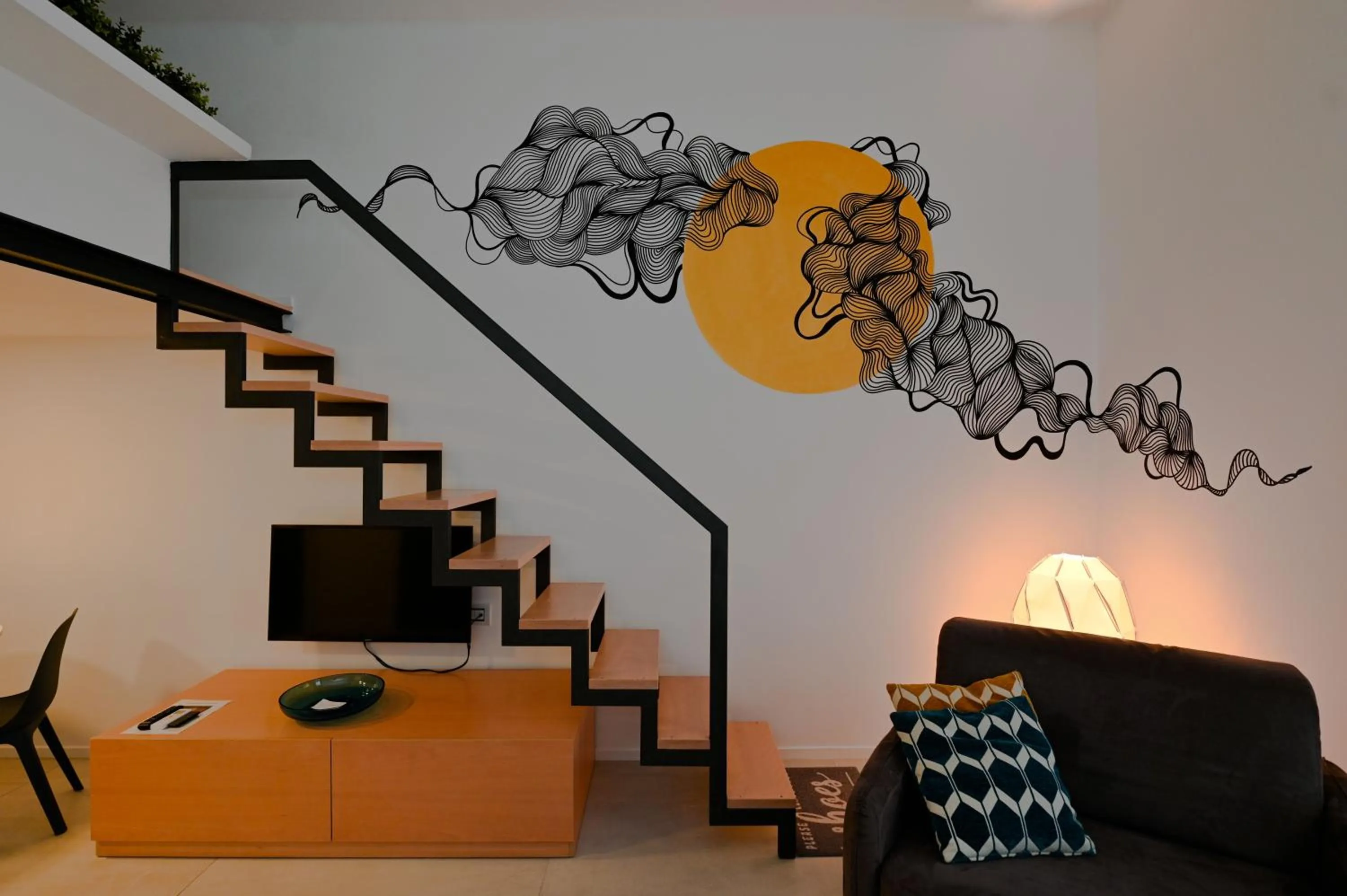 Living room in Casa Di Mamma