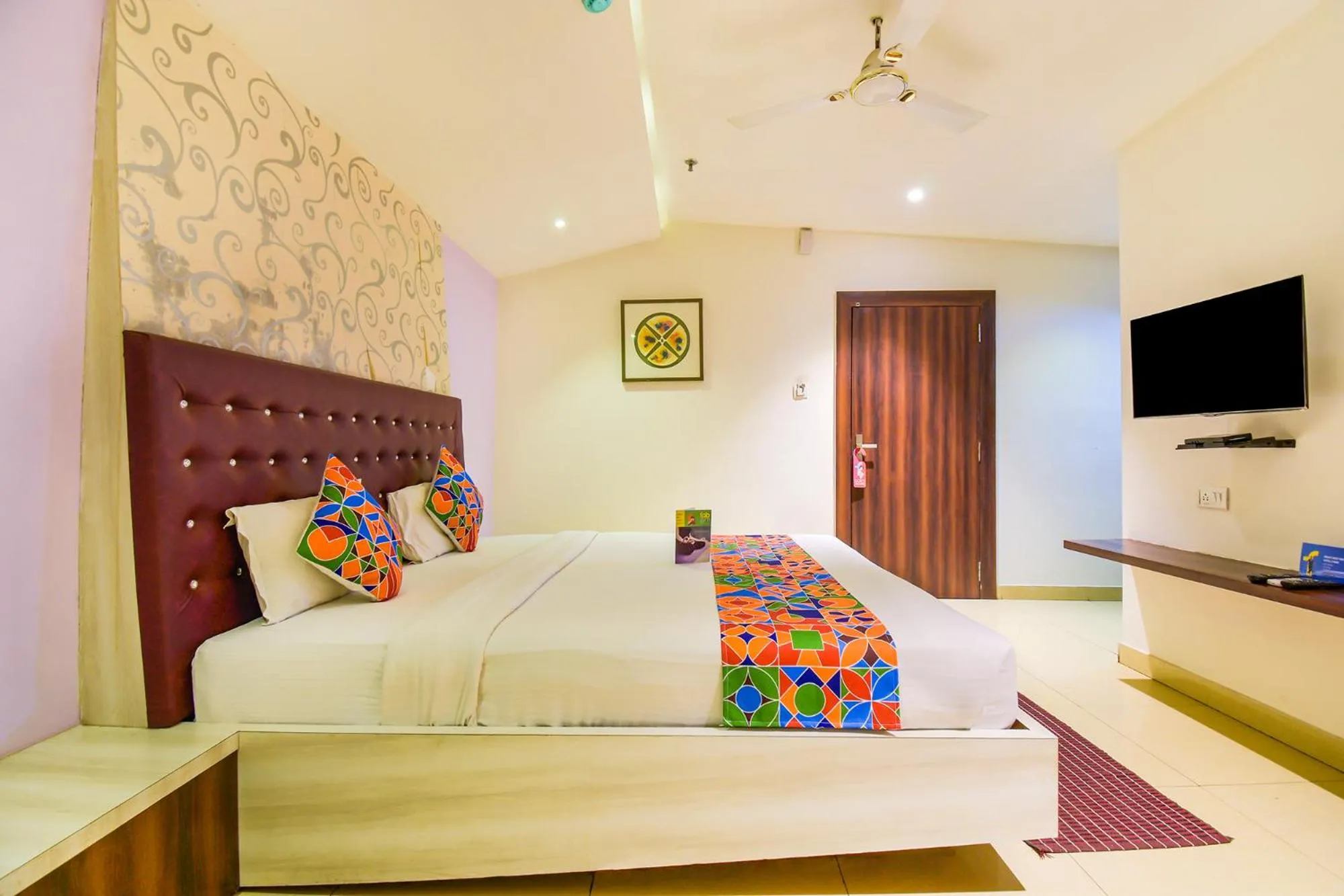Bedroom in FabHotel Pentagon Next - Bhubaneswar Railway Station