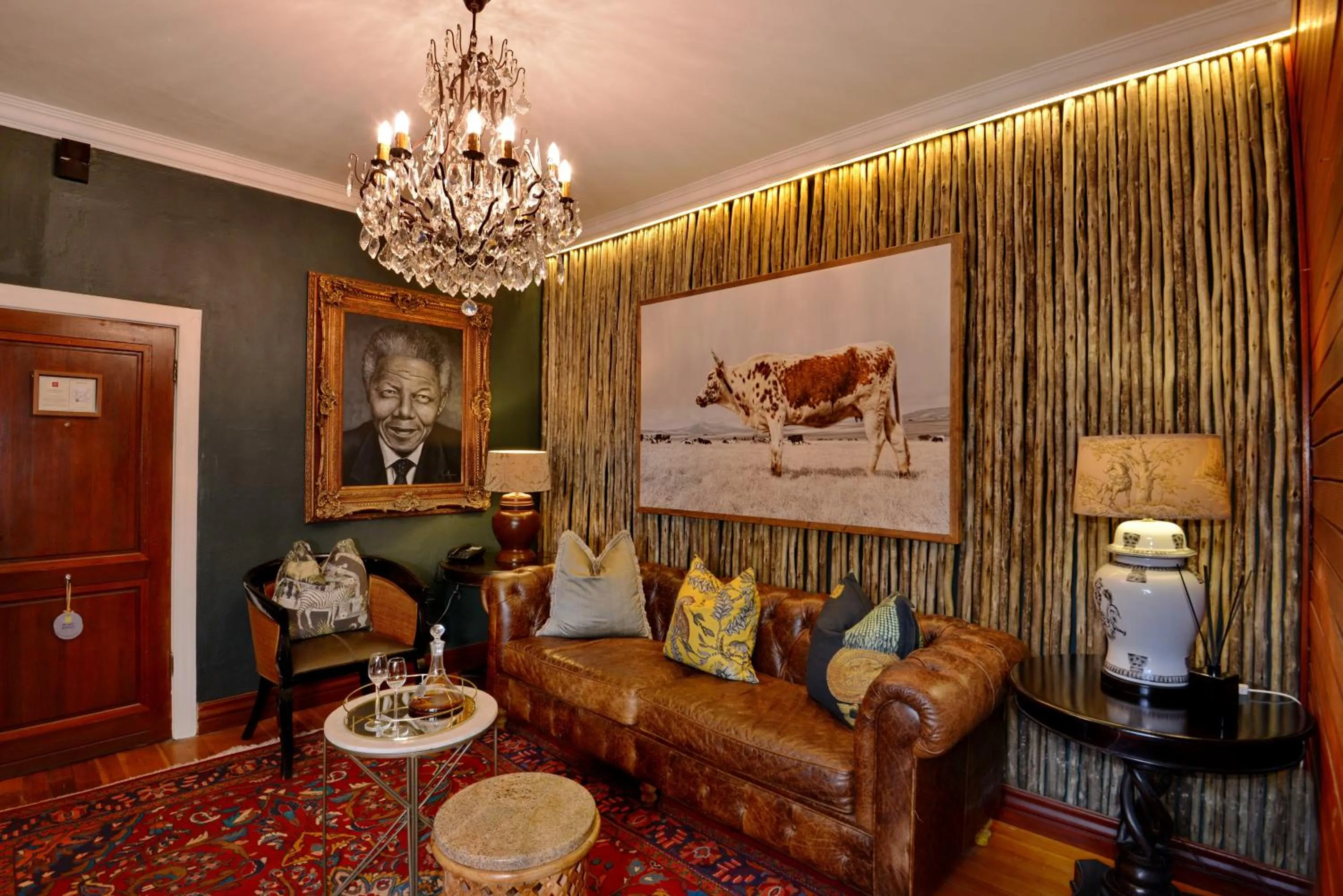 Seating area in The Residence