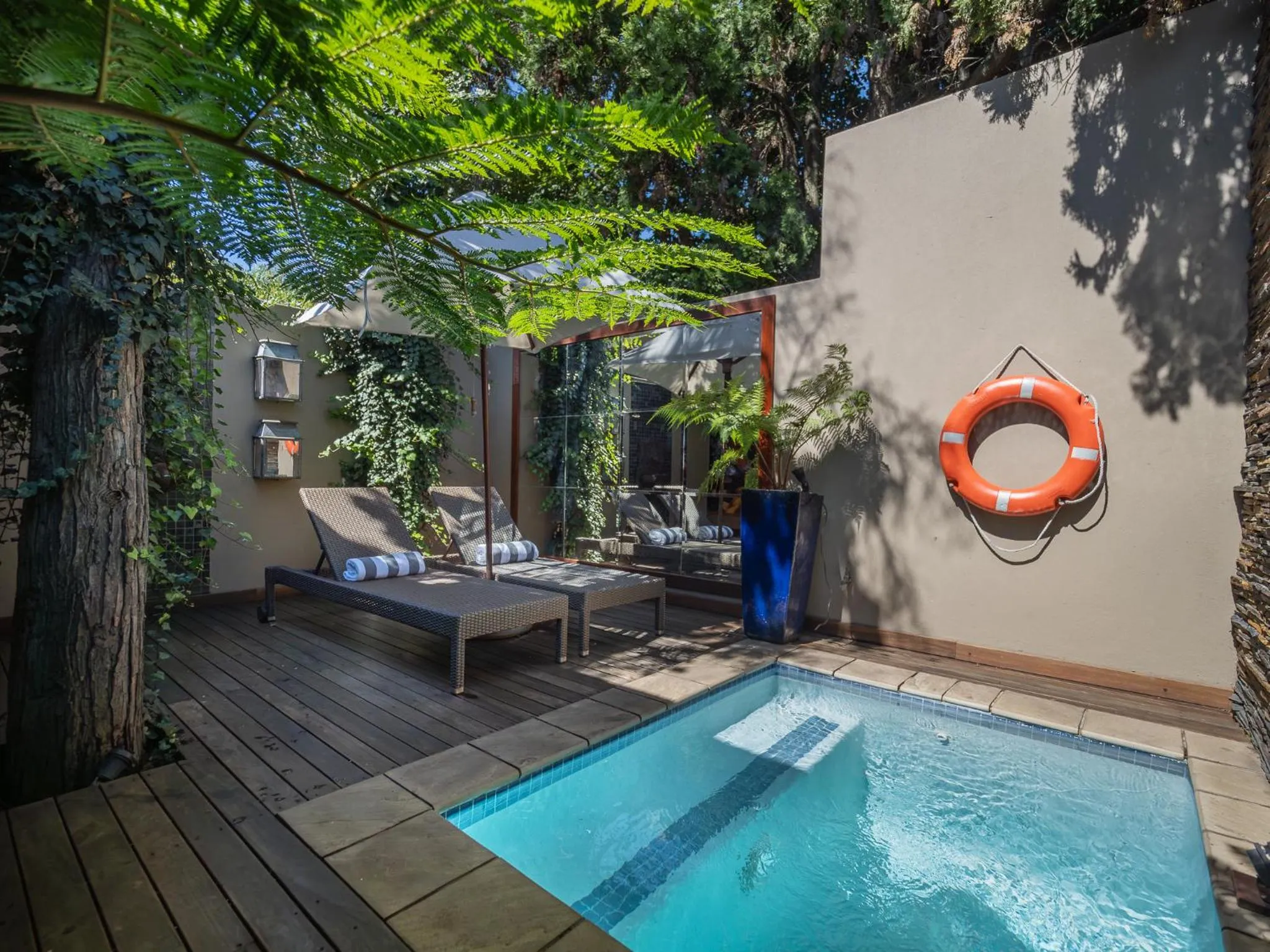 Swimming pool in The Residence