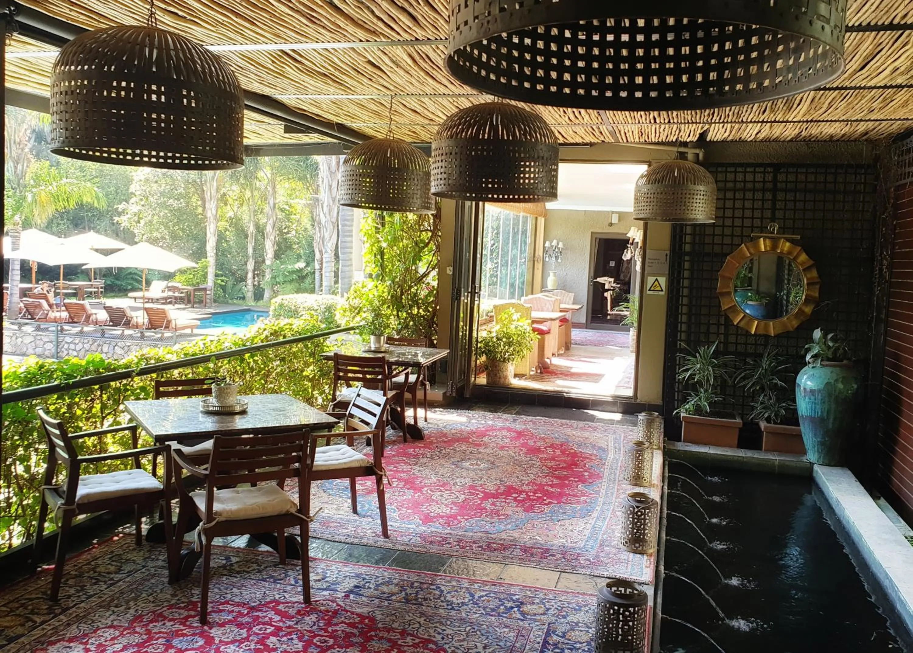 Patio in The Residence