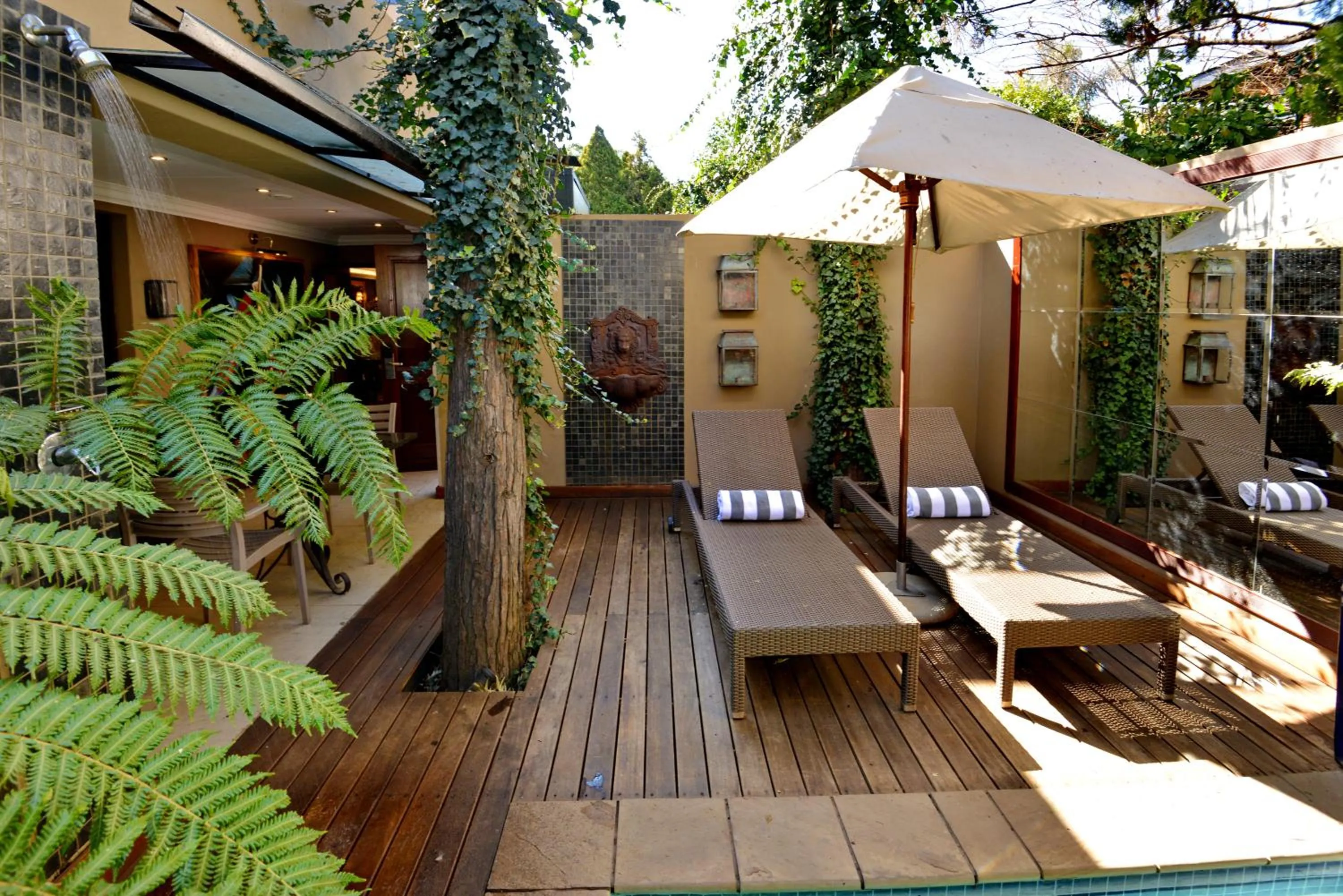 Seating area in The Residence